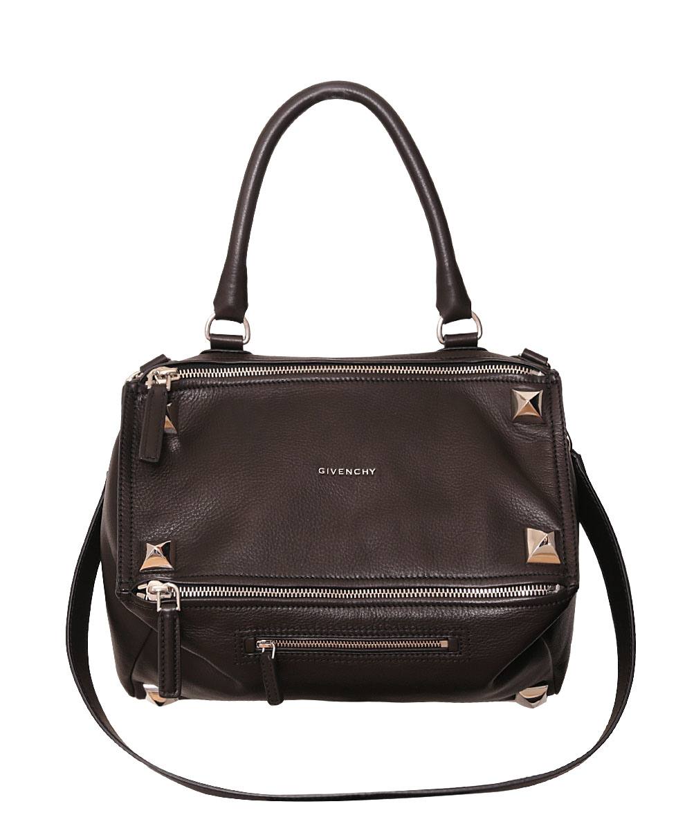 Givenchy Pandora Medium Bag With Studs in Brown (Black) | Lyst
