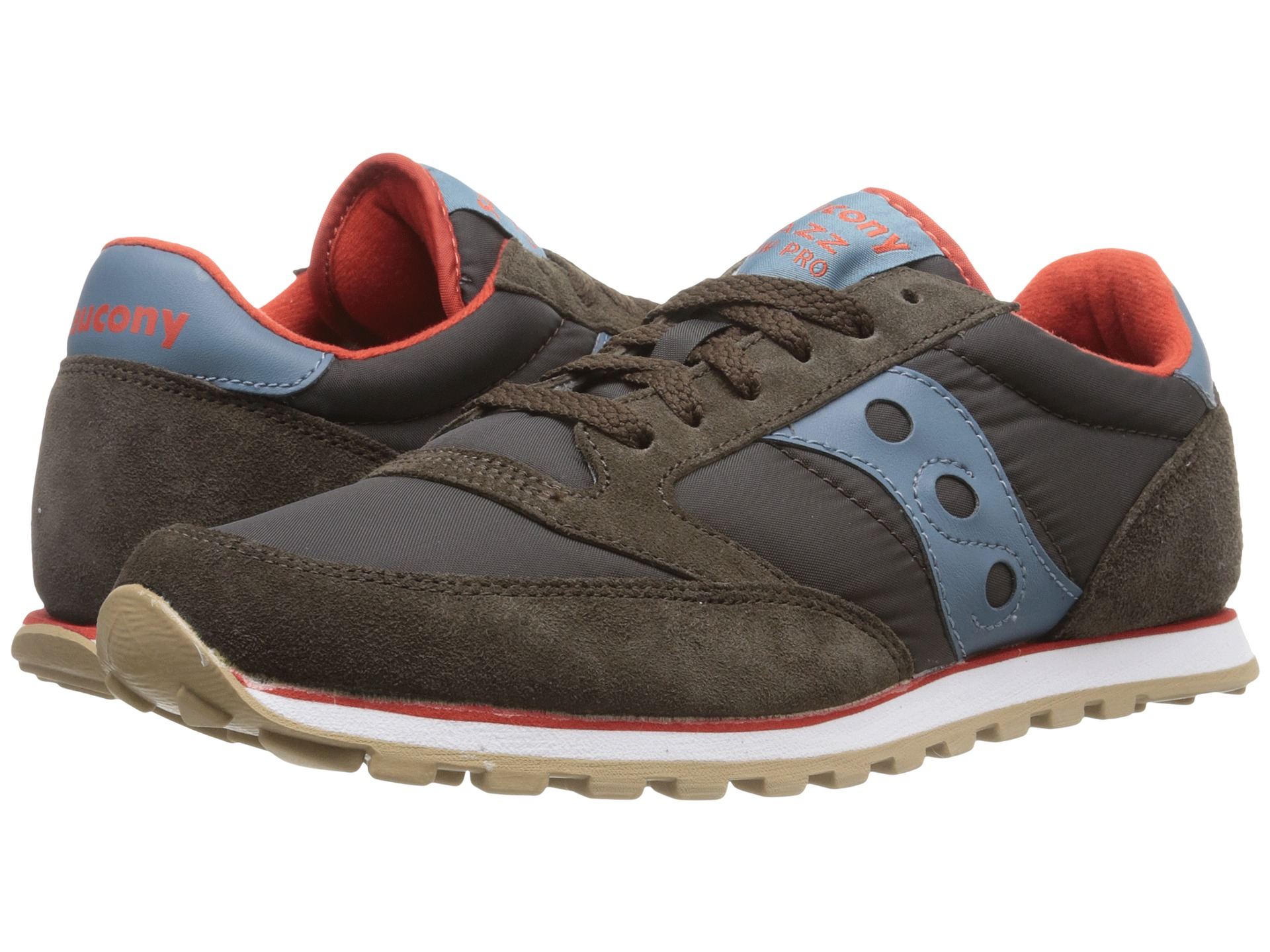Saucony Jazz Low Pro in Brown/Blue (Blue) for Men | Lyst