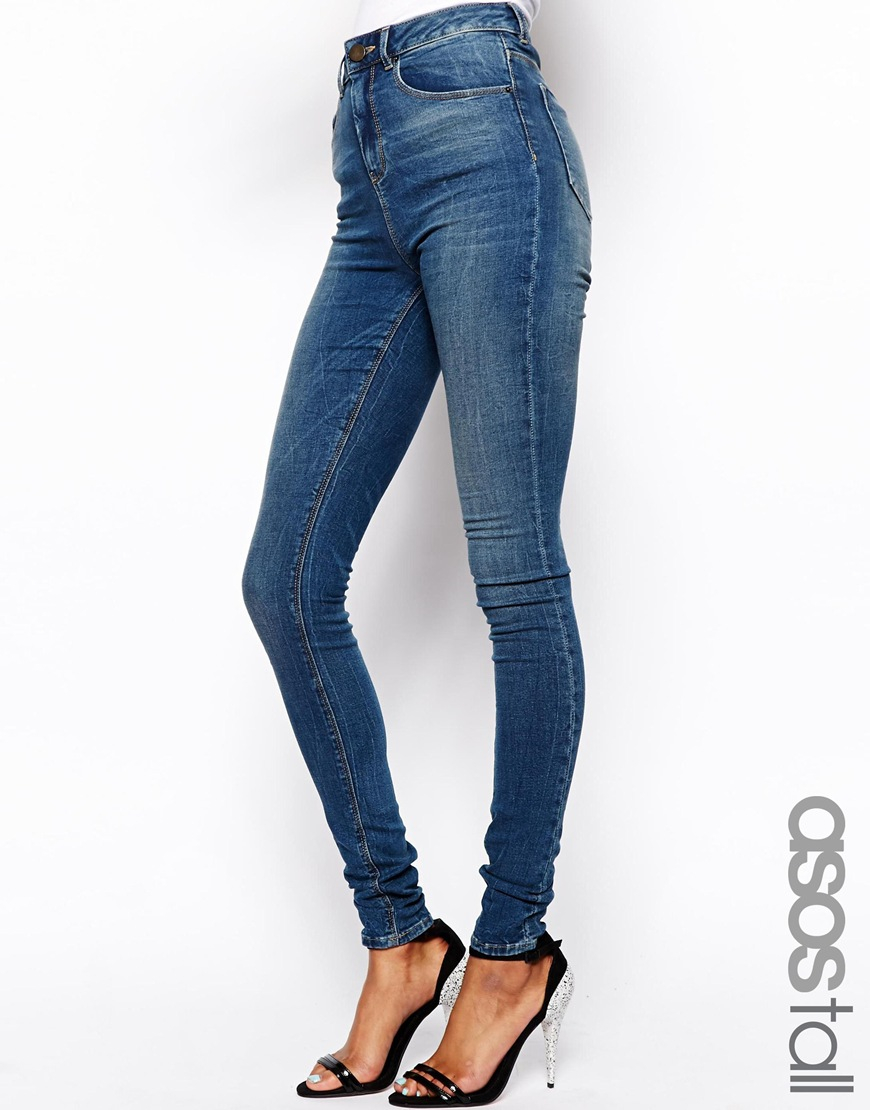 long length skinny jeans
