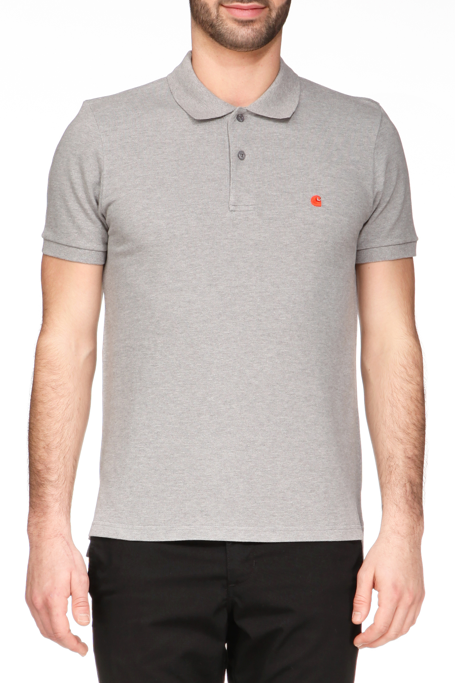 Carhartt Polo Shirt - I016466 in Gray for Men | Lyst
