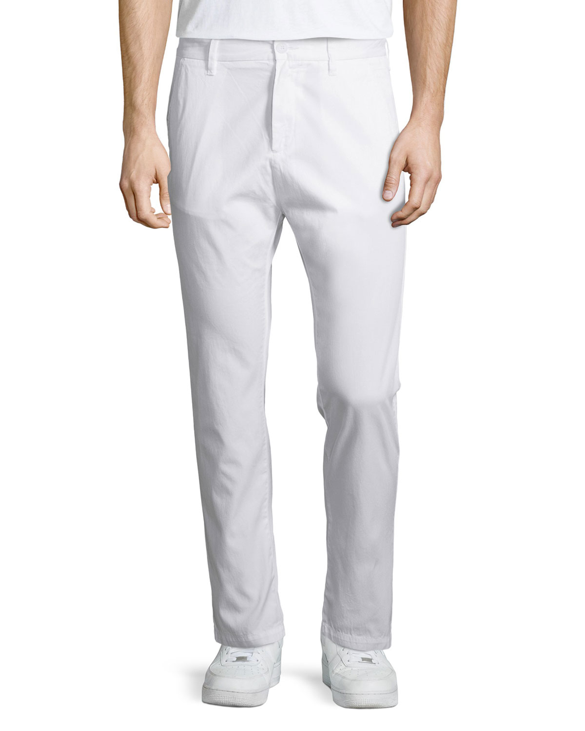 White pants slim fit Mens White Pants at Macy's come in all styles and sizes. Shop Men's Pants: Dress Pants, Chinos, Khakis, White pants and more at Macy's! Macy's Presents: The Edit- A curated mix of fashion and inspiration Check It Out. Tommy Hilfiger Men's TH Flex Stretch Slim-Fit Chino Pants.