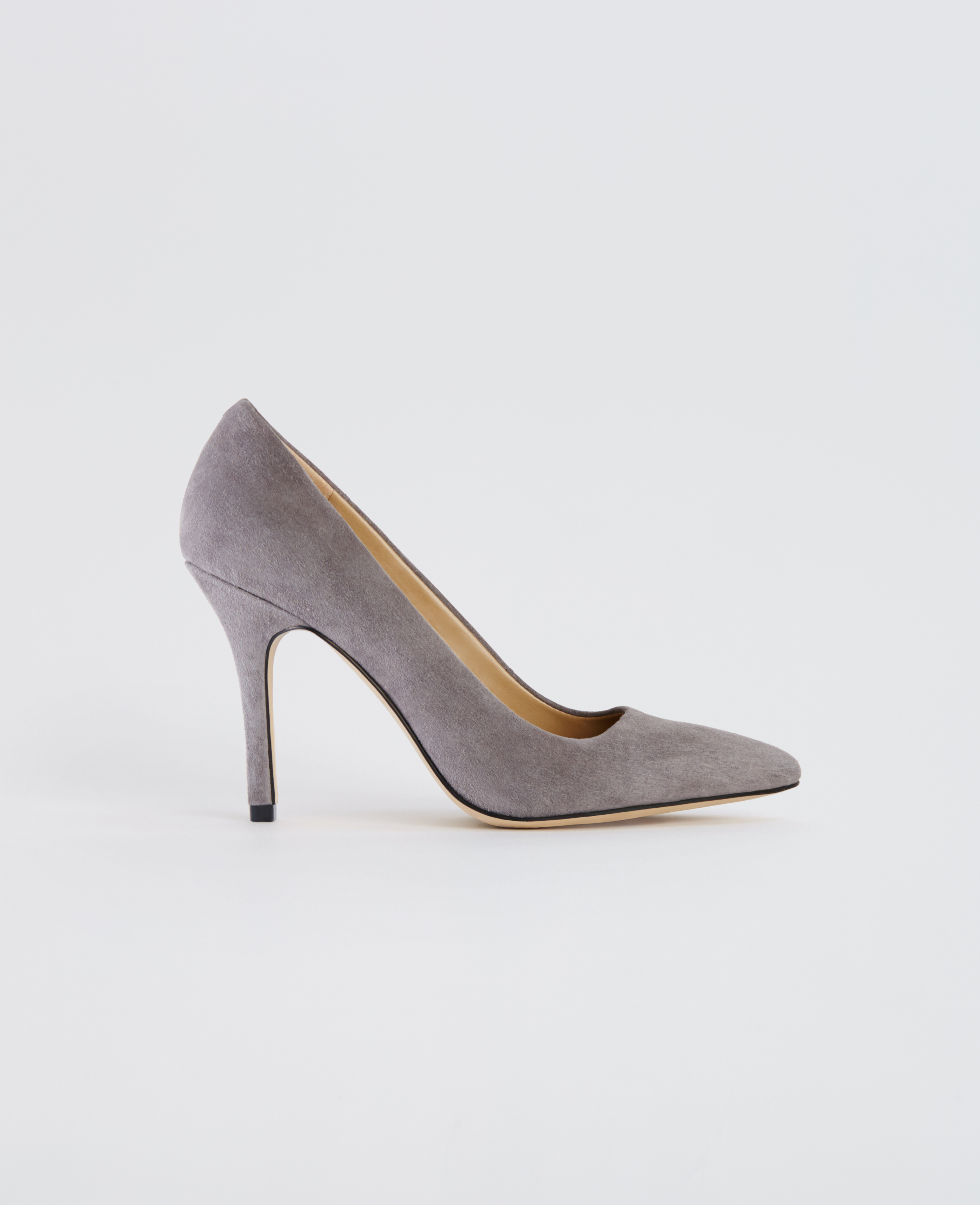 charcoal gray high heels