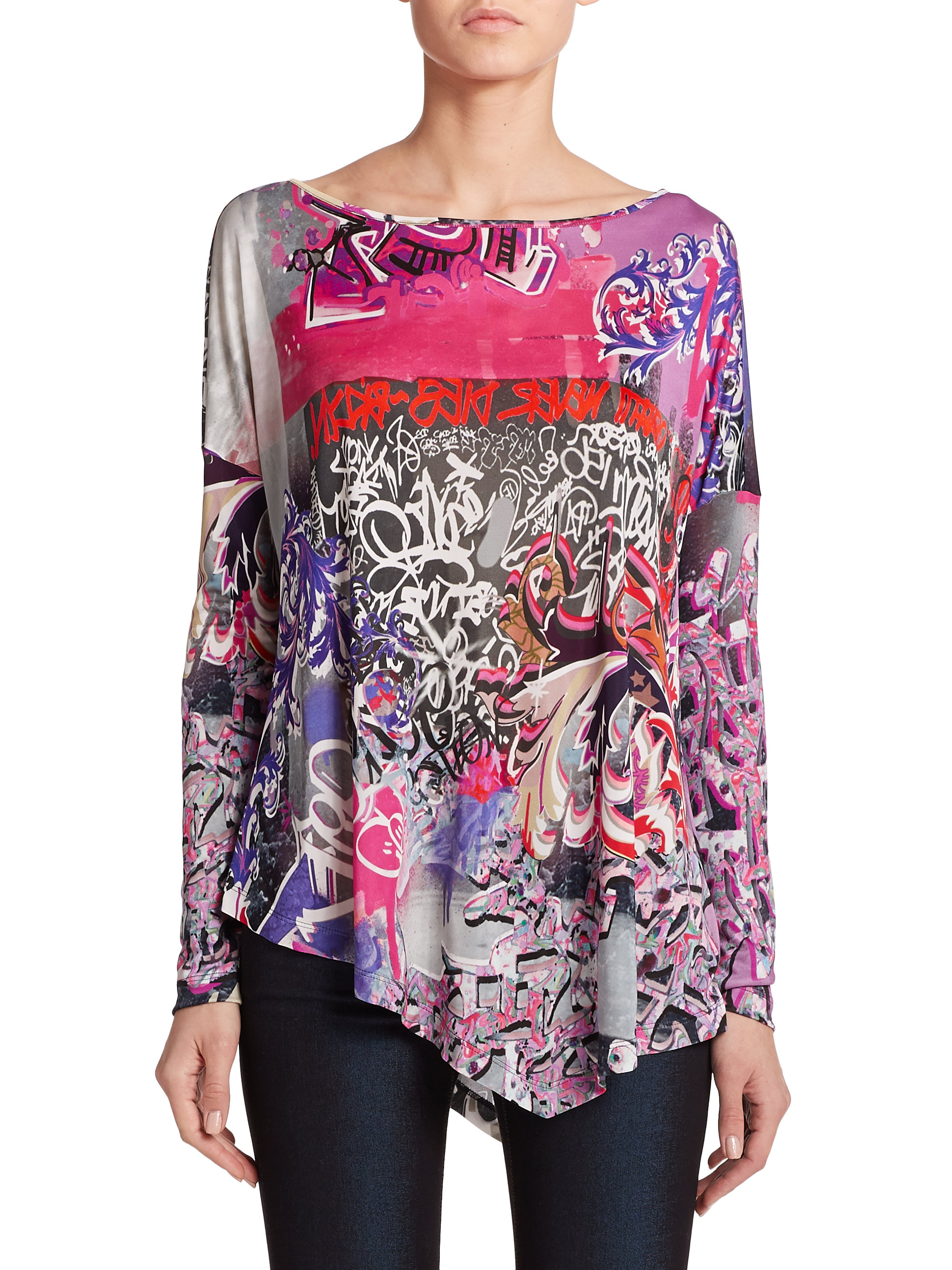versace graffiti t shirt