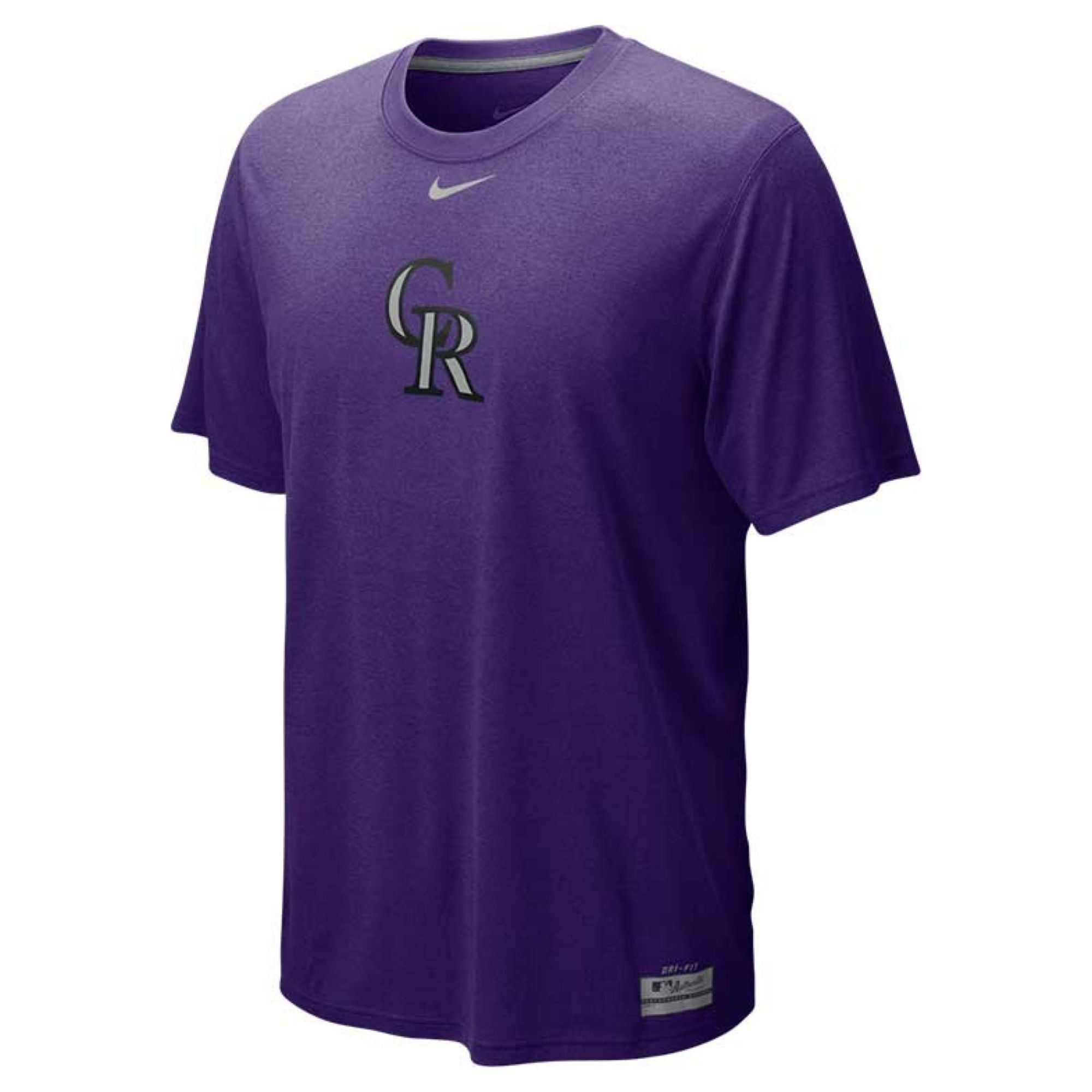 Nike Men'S Colorado Rockies Dri-Fit Logo Legend T-Shirt in Purple for ...