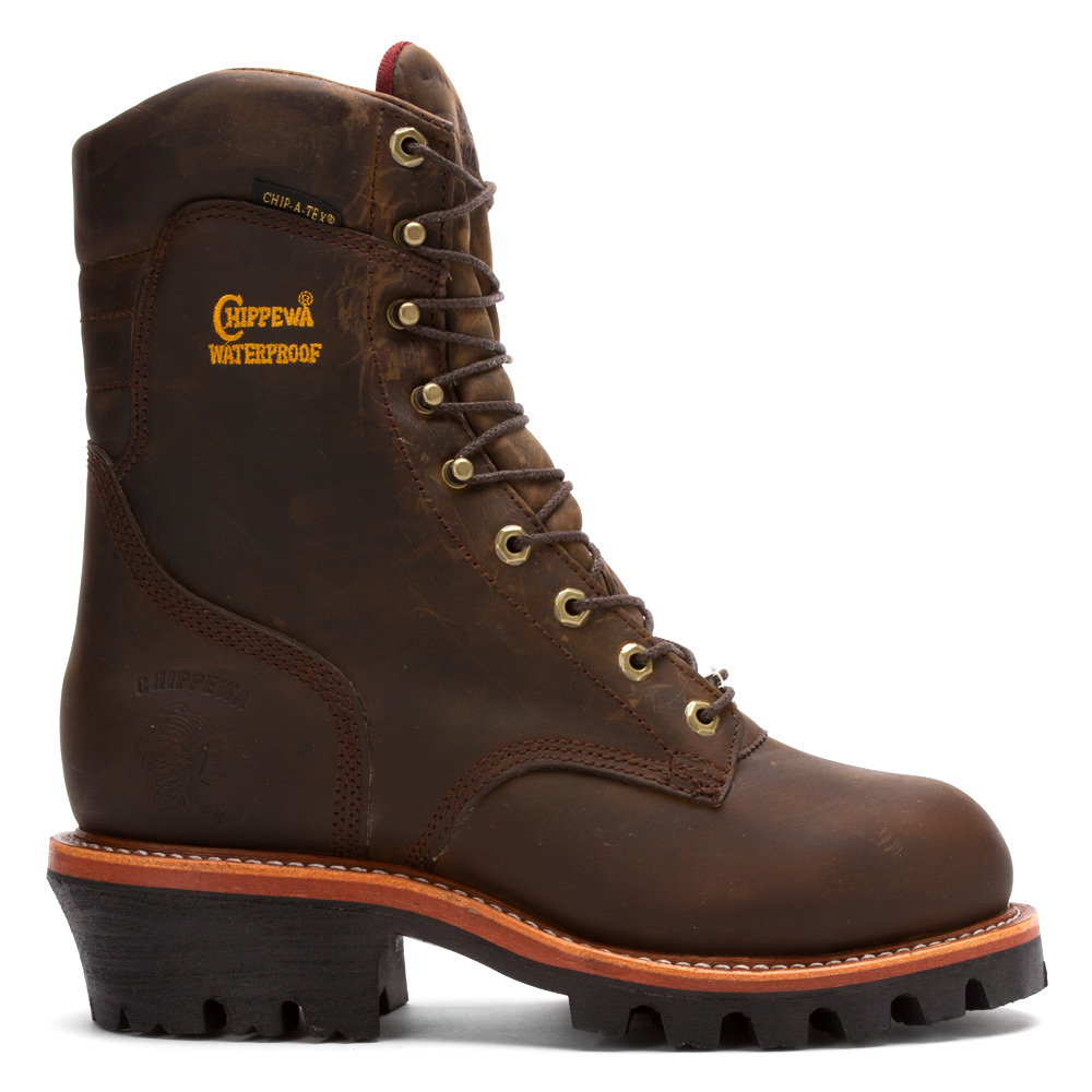 chippewa boots super logger 25405