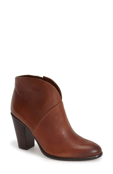 dsw cognac booties