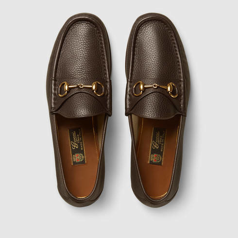 Gucci 1953 Horsebit Leather Loafer in Dark Brown Leather (Brown) for ...