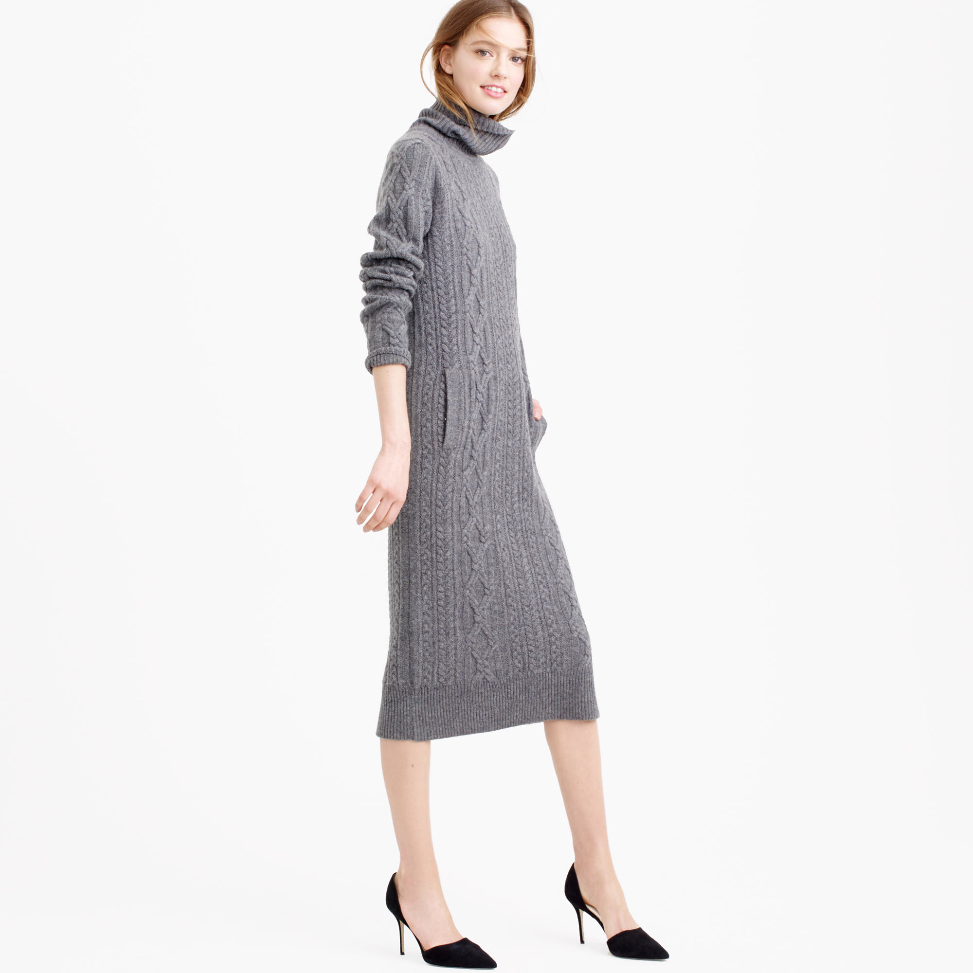 j crew sweater dress