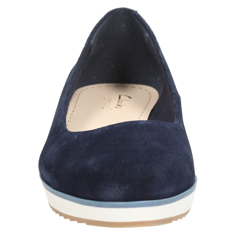 clarks compass zone black suede