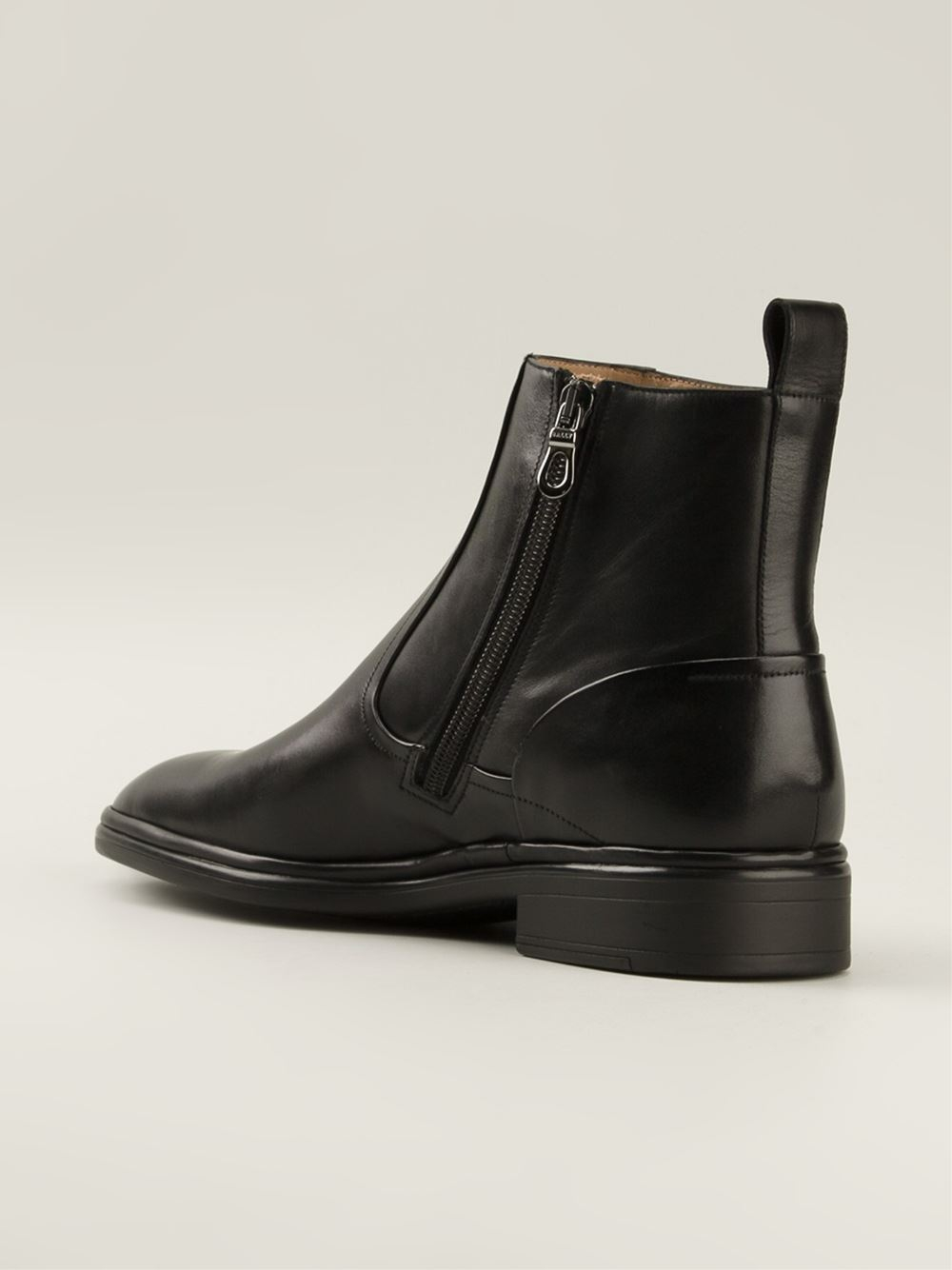 Bally Ankle Boots in Black for Men - Lyst