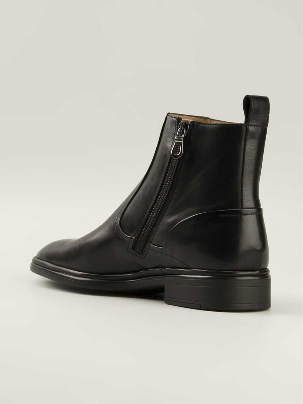 Bally Ankle Boots in Black for Men Lyst