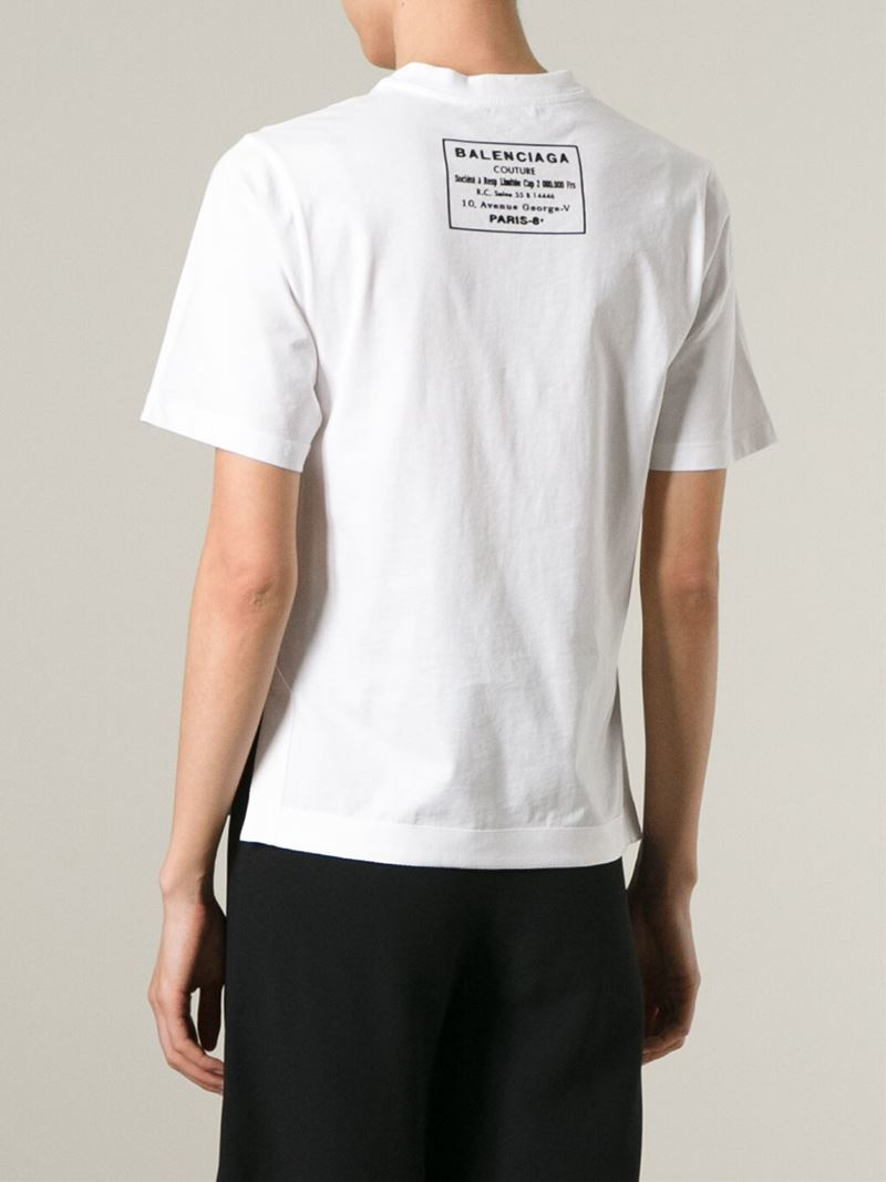 Balenciaga Back Logo T Shirt Outlet Store, UP TO 60% OFF |  www.encuentroguionistas.com