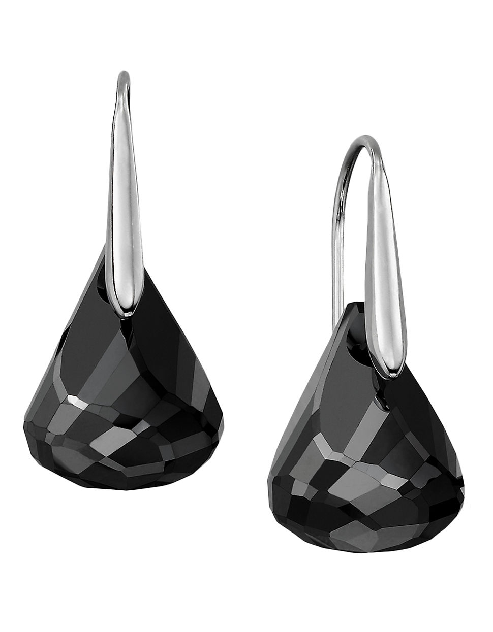 Swarovski Black Lunar Drop Earrings Swarovski Black Lunar Drop Earrings