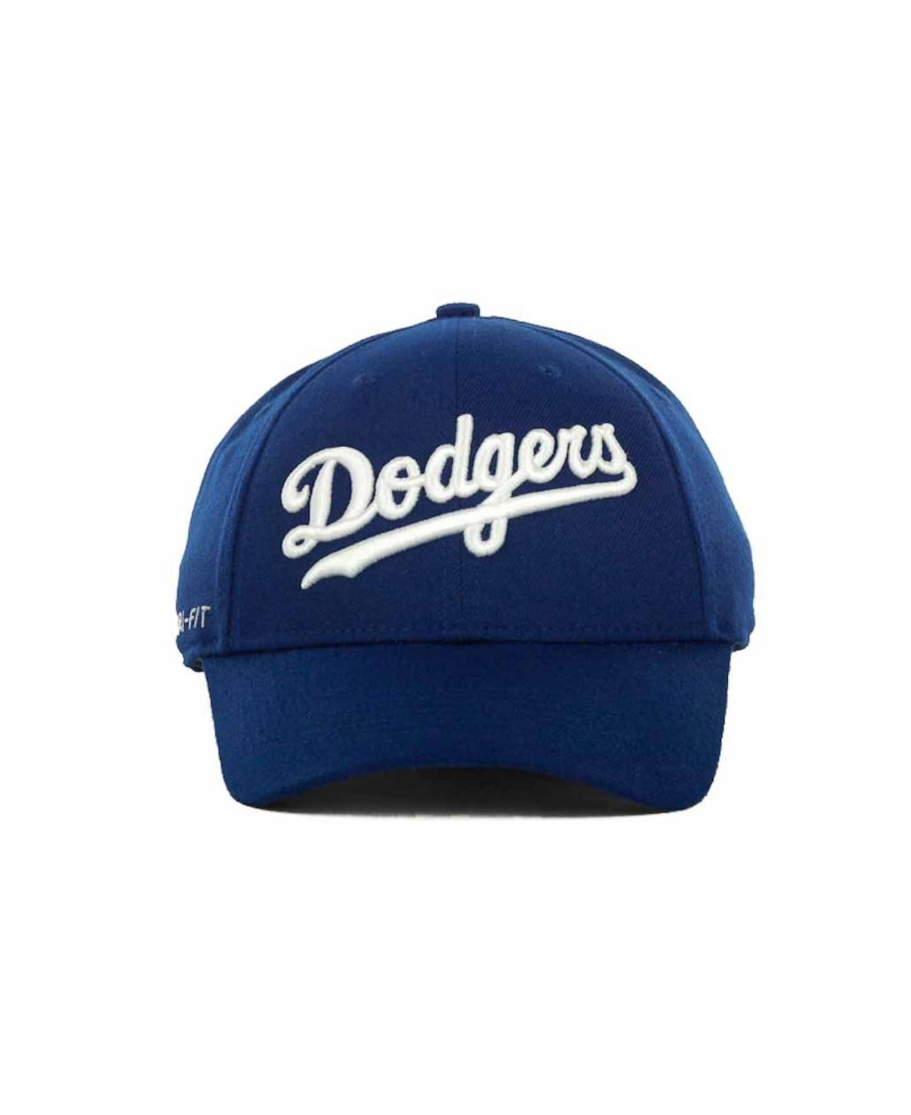 Nike Los Angeles Dodgers Dri-fit Swoosh Flex Cap in Blue for Men | Lyst