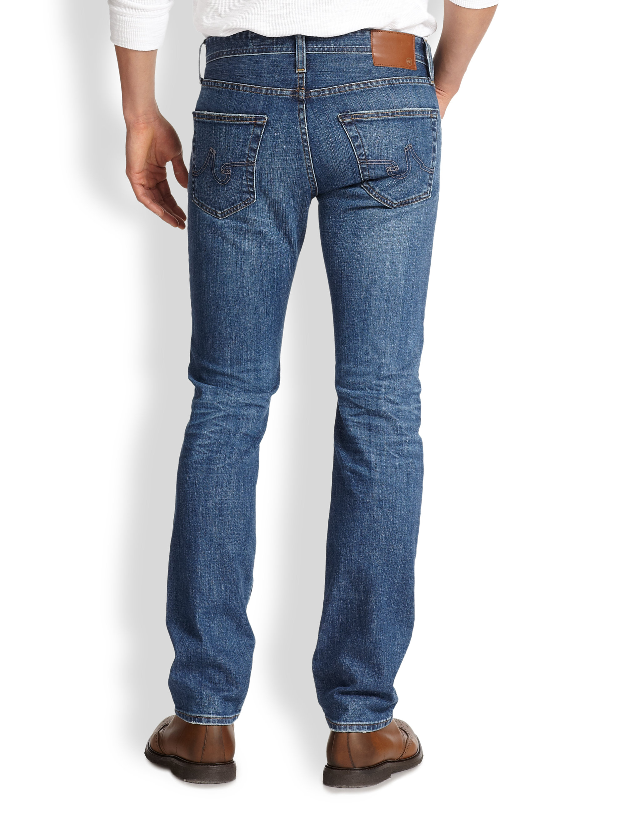 AG the matchbox slim straight | Slim straight jeans 