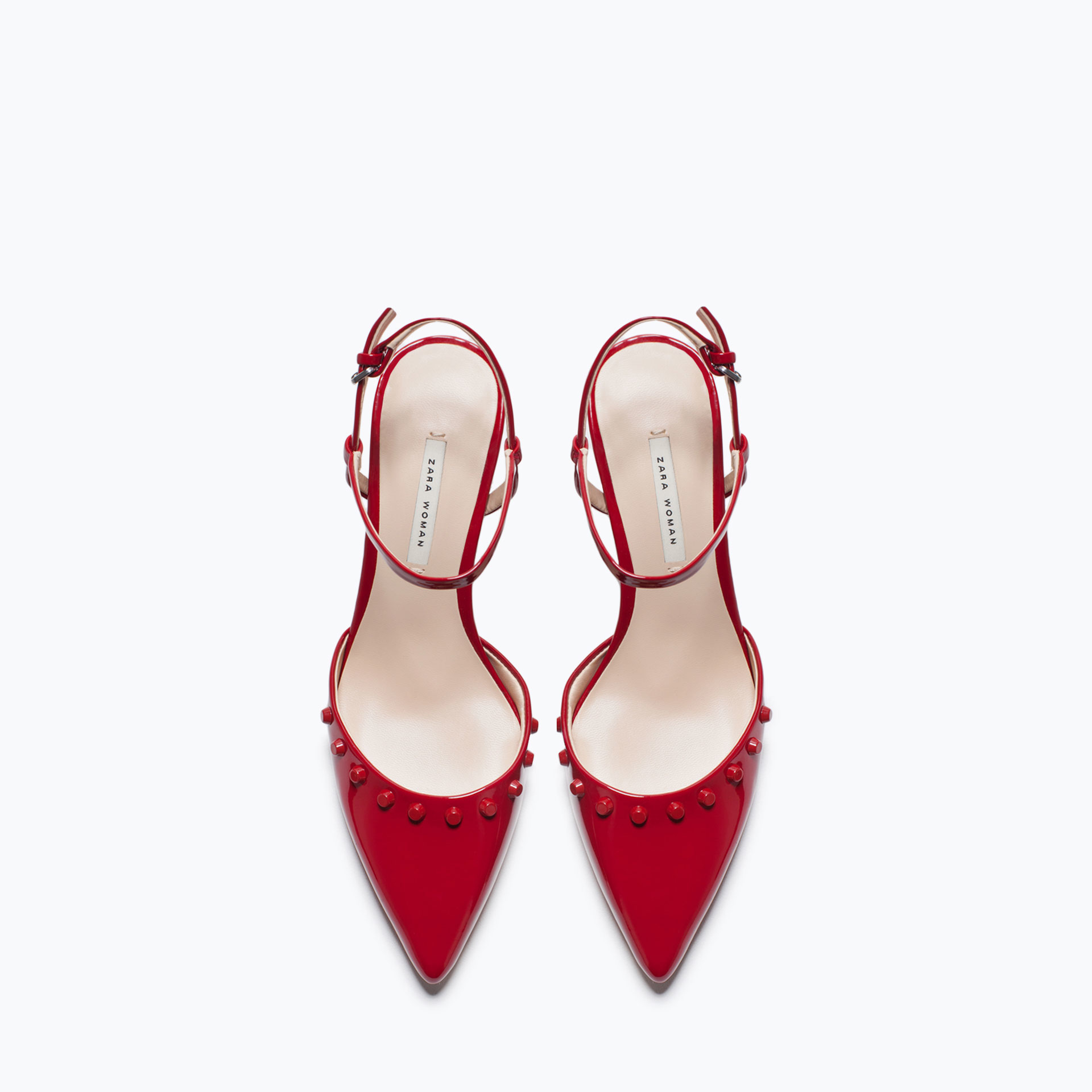 Kitten Heel Studded Shoes Zara Kitten Heel Studded Shoes Zara