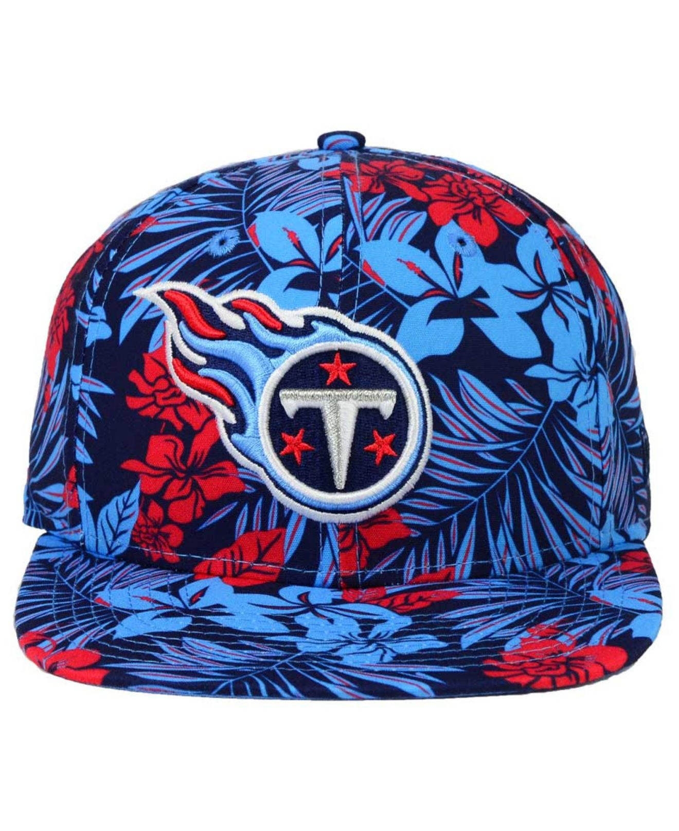 KTZ Tennessee Titans Wowie Snapback Cap in Blue for Men