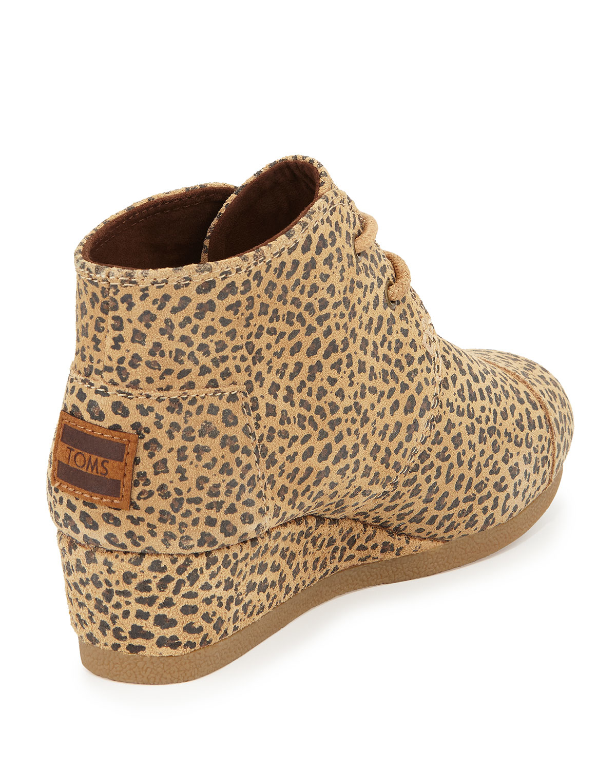 toms cheetah booties