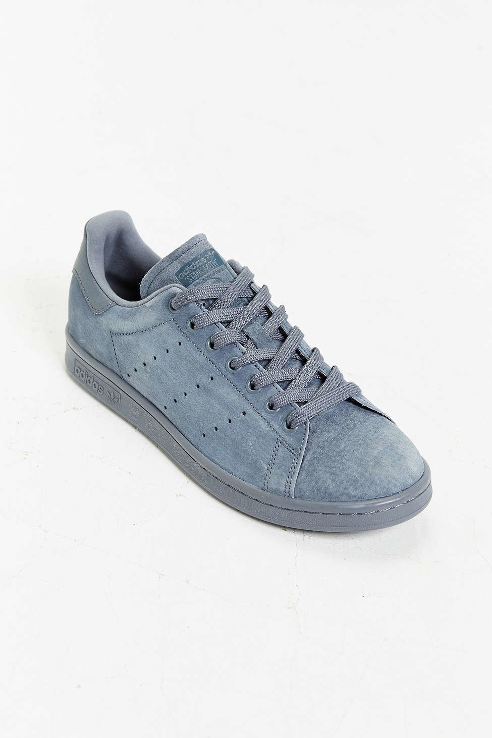 adidas Originals Suede Stan Smith Sneaker in Gray for Men Lyst