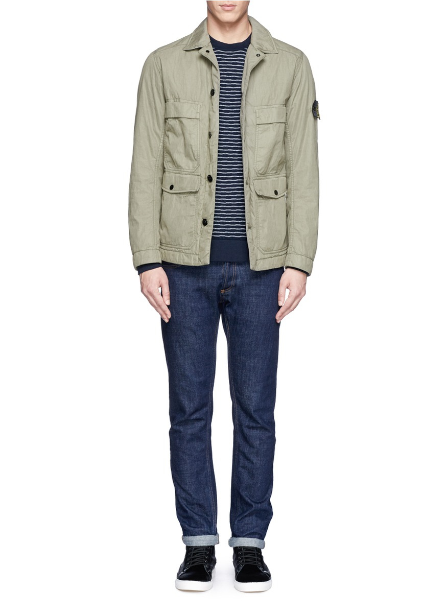 stone island utility jacket