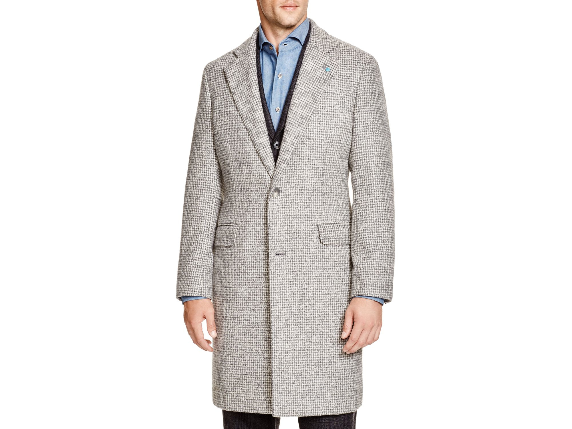 houndstooth top coat