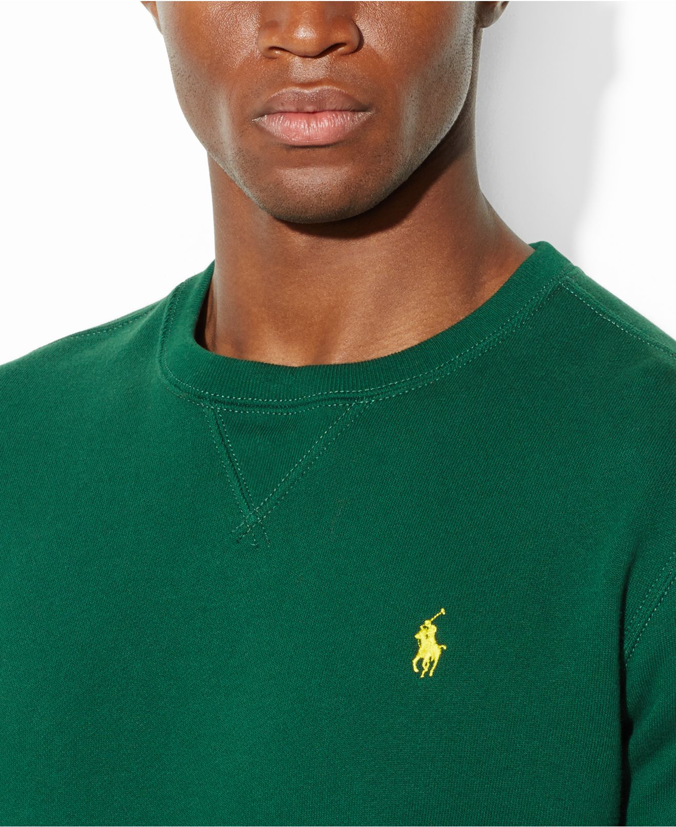 polo ralph lauren classic logo crew neck sweater