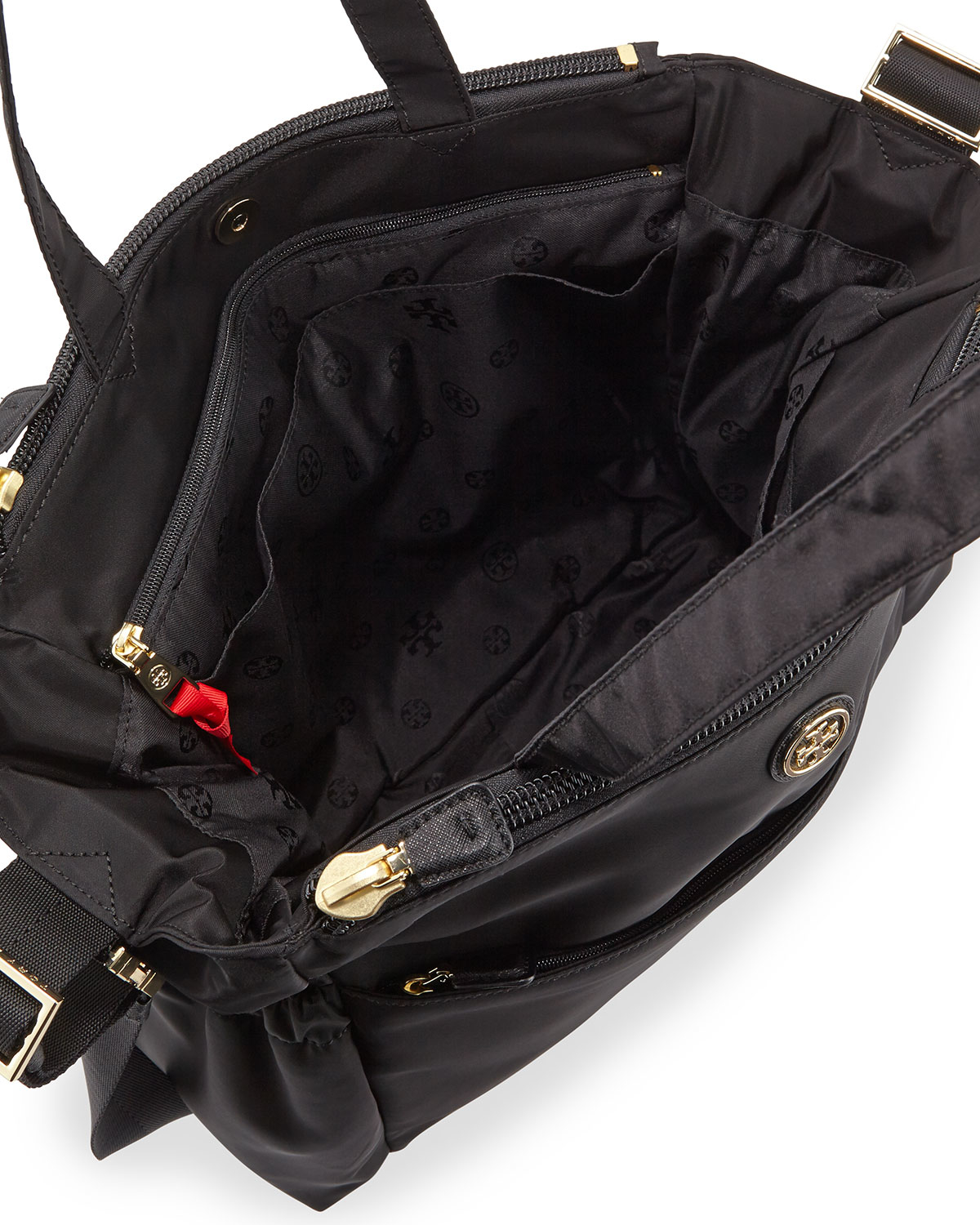 Tory Burch Synthetic Nylon Baby Travel Bag in Black Lyst