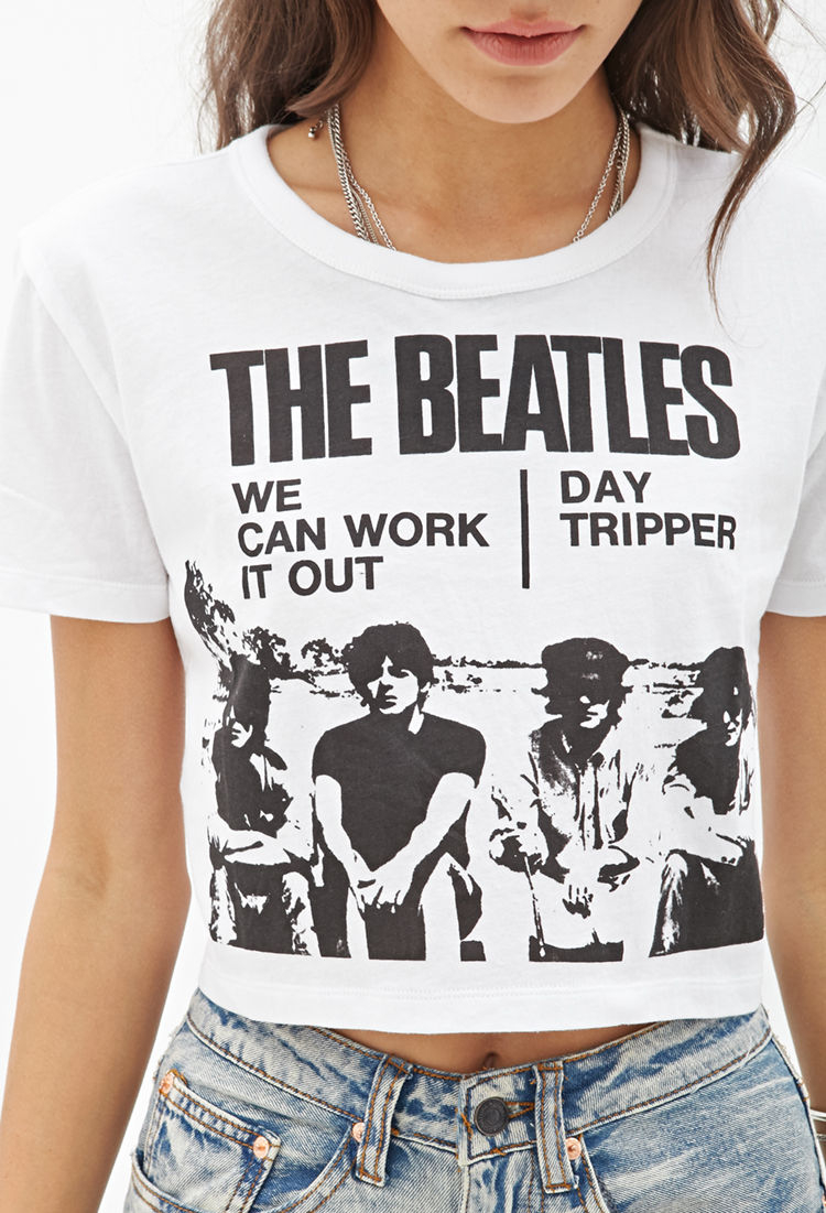 beatles graphic tee