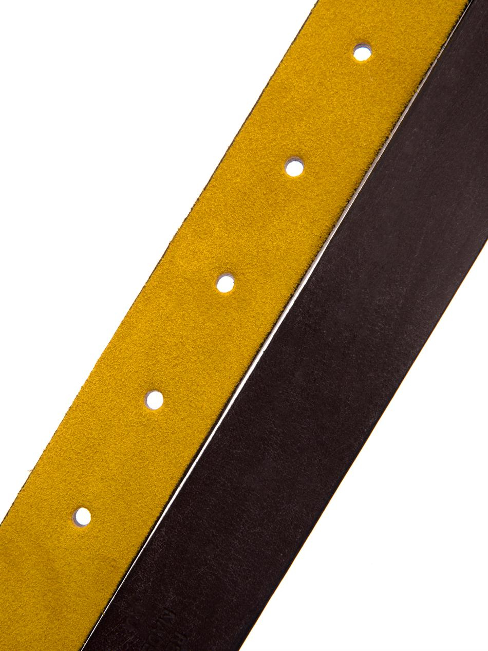 Yellow Suede Belt made in the USA