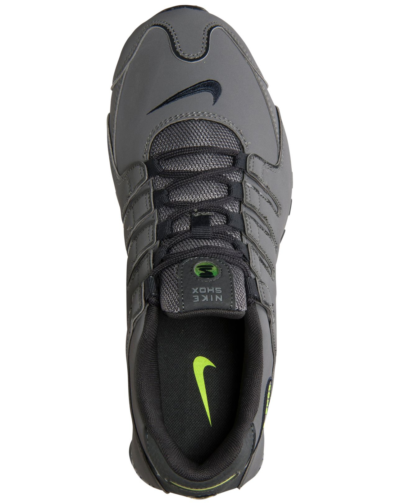 Nike Men'S Shox Nz Running From Finish Line in Gray for | Lyst