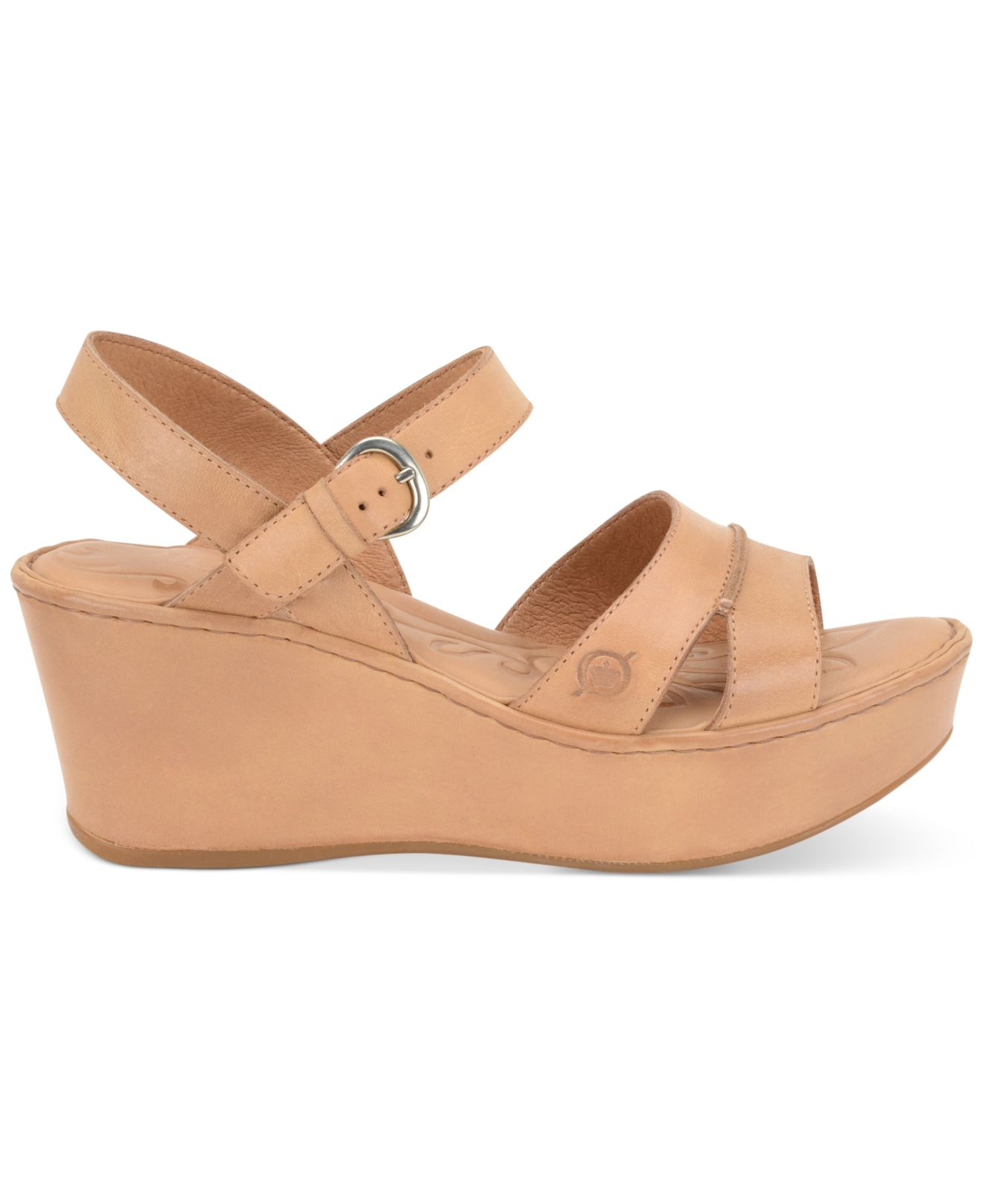 born platform sandals