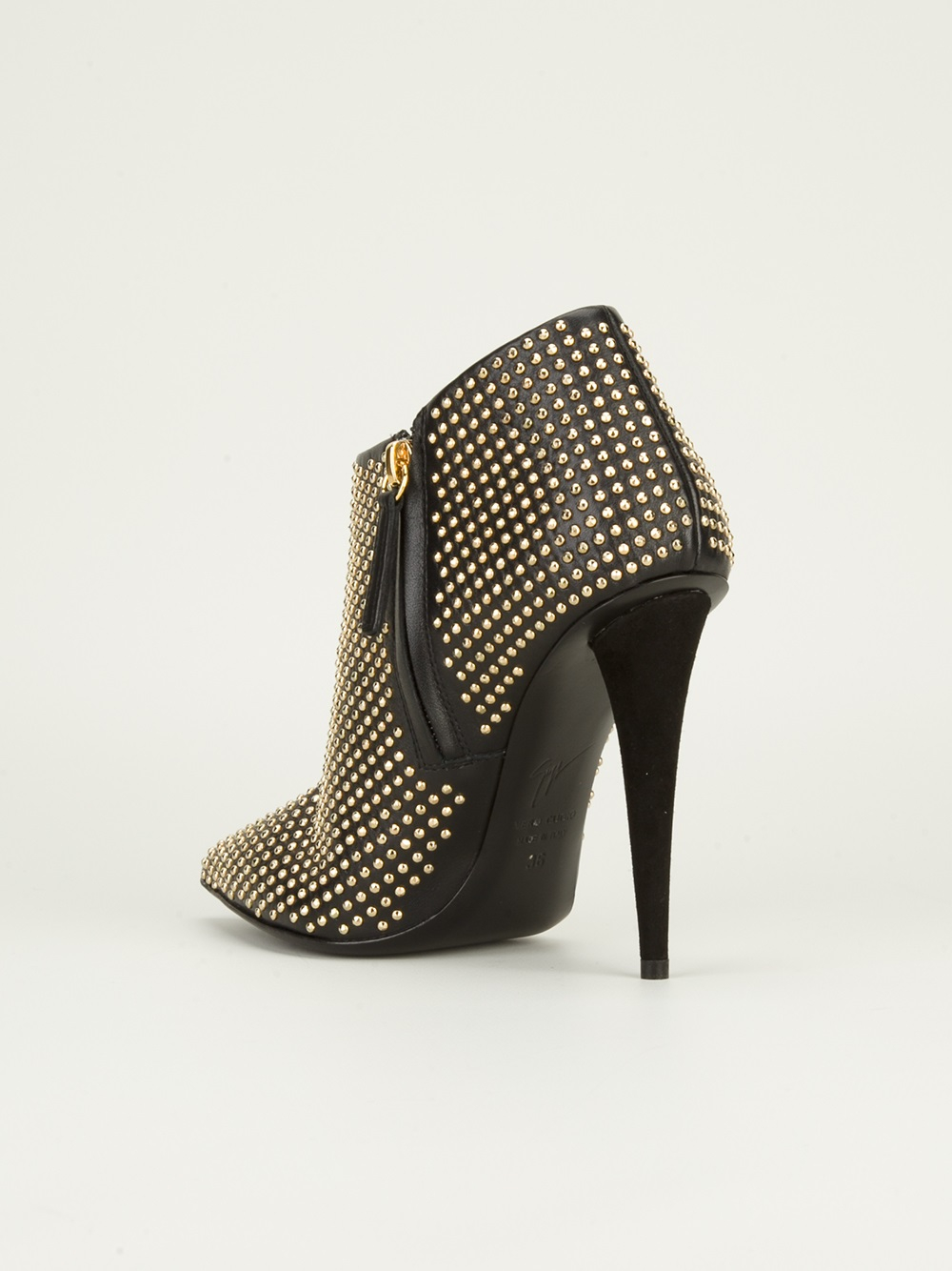 giuseppe zanotti studded heels