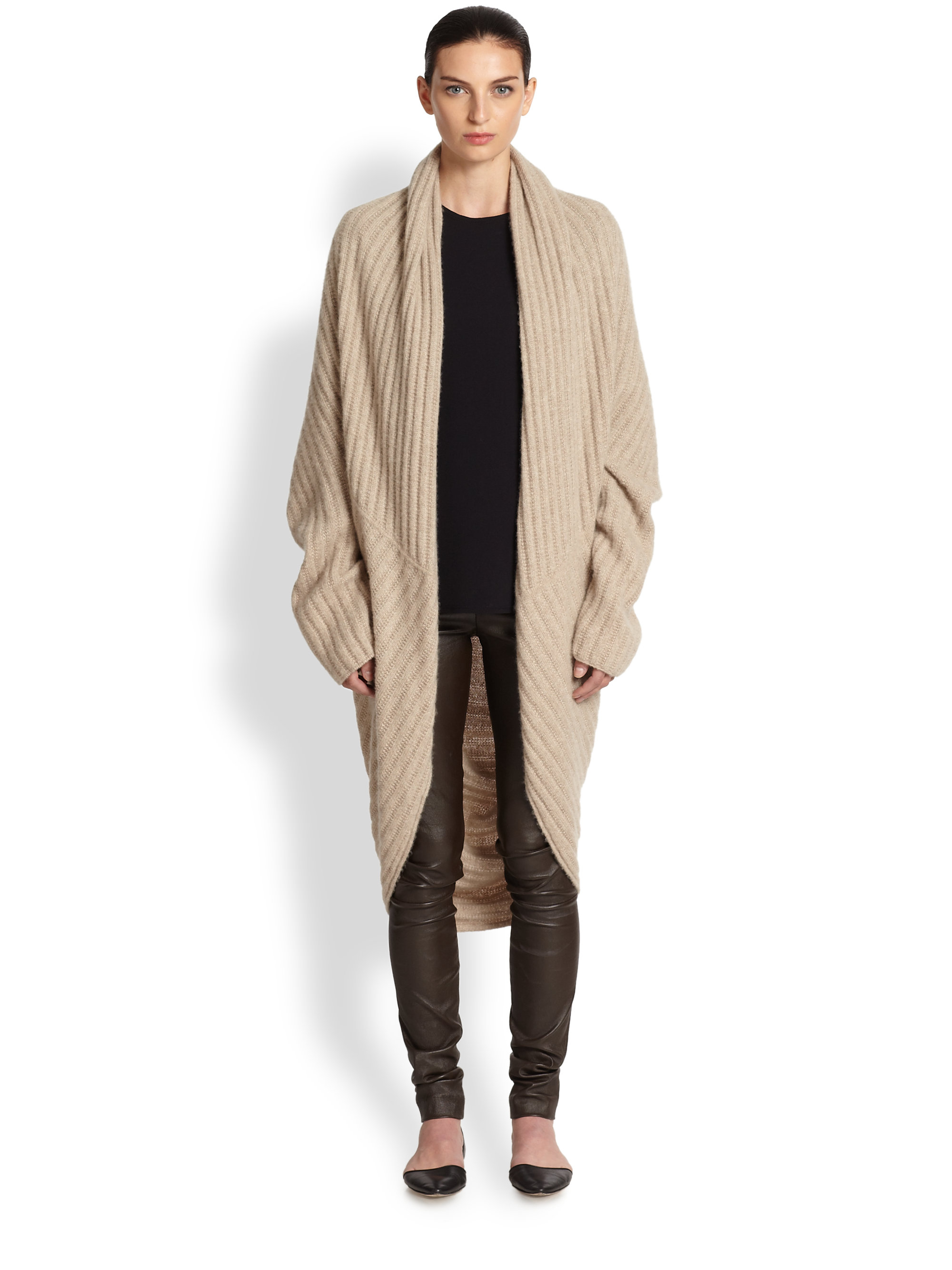 long cocoon cardigan