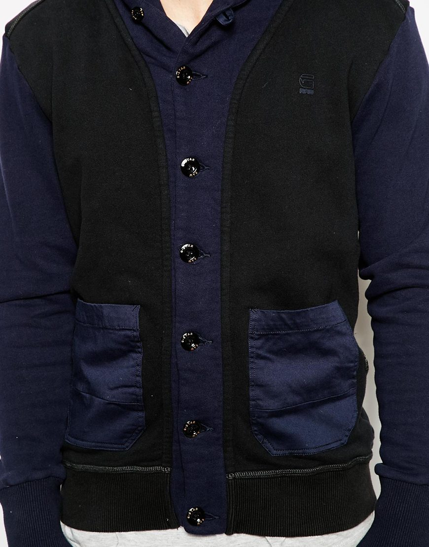 g star cardigan mens