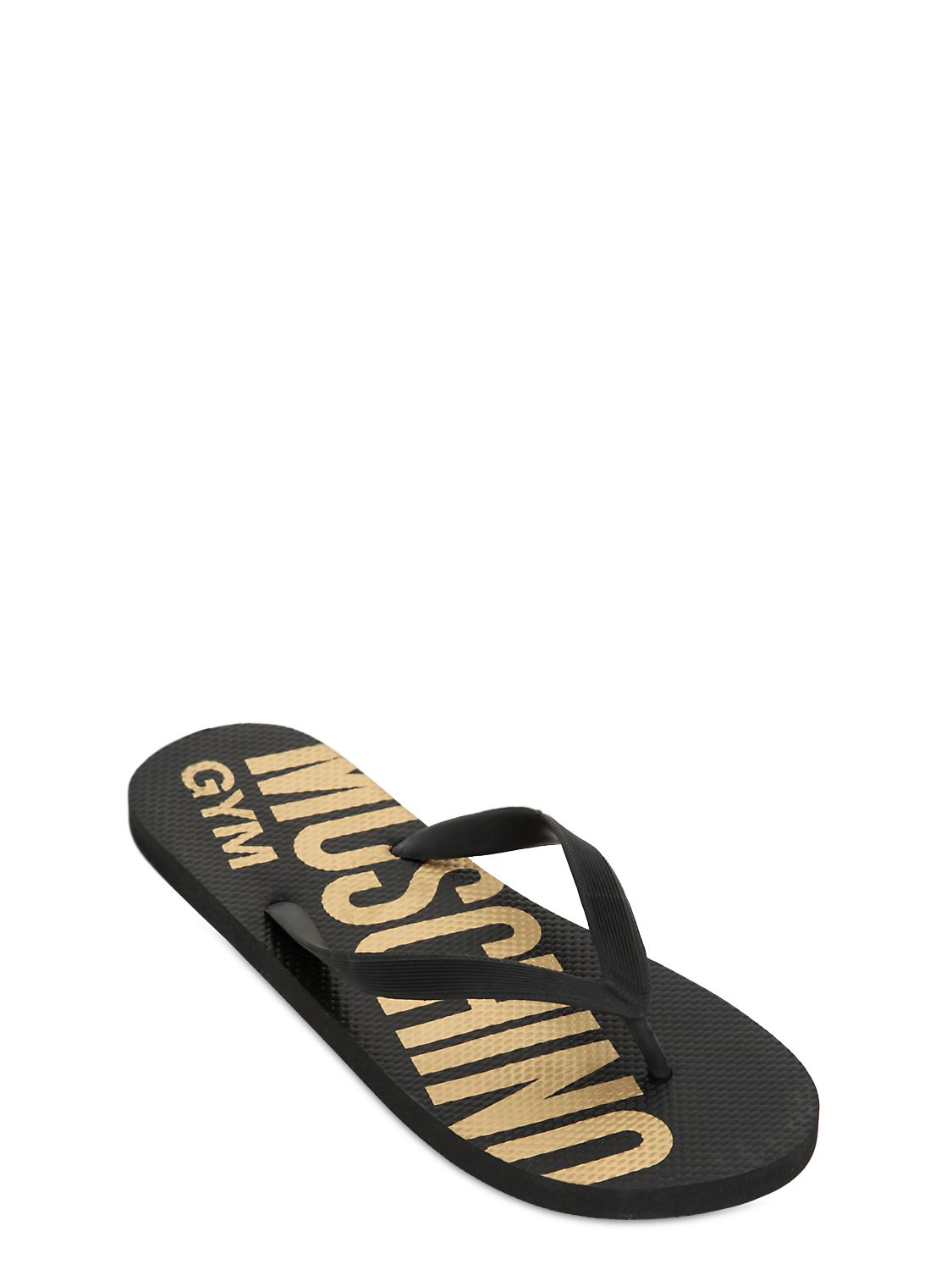 moschino flip flops womens