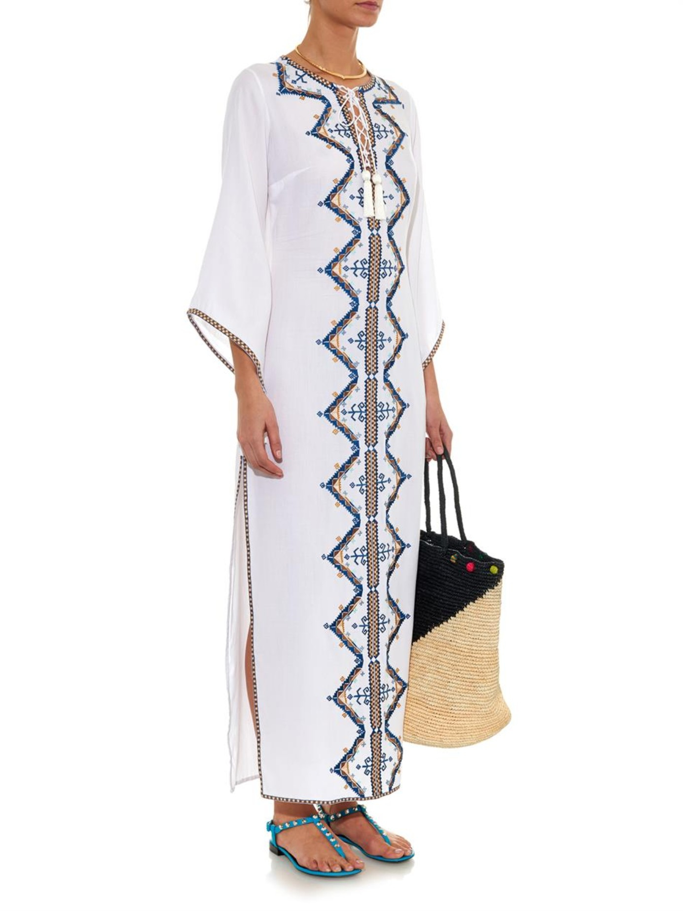 long cotton kaftans