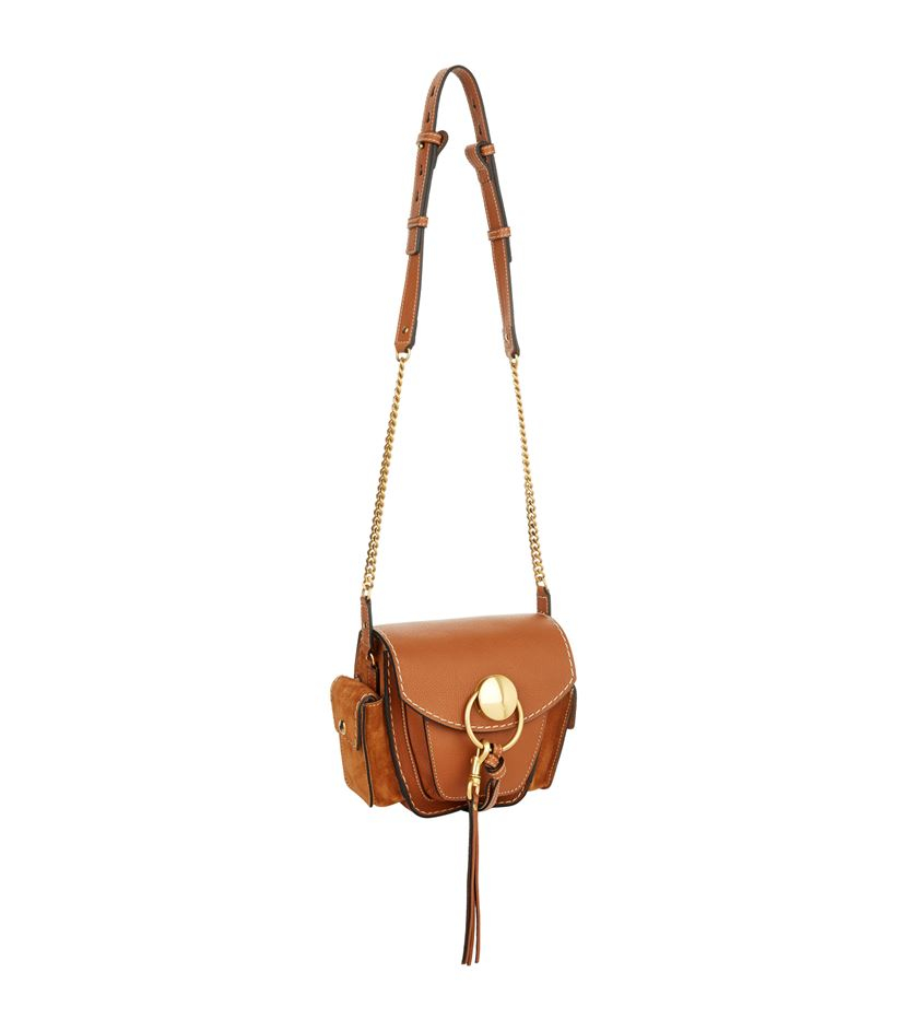 Small Jodie Suede Detail Camera Bag 