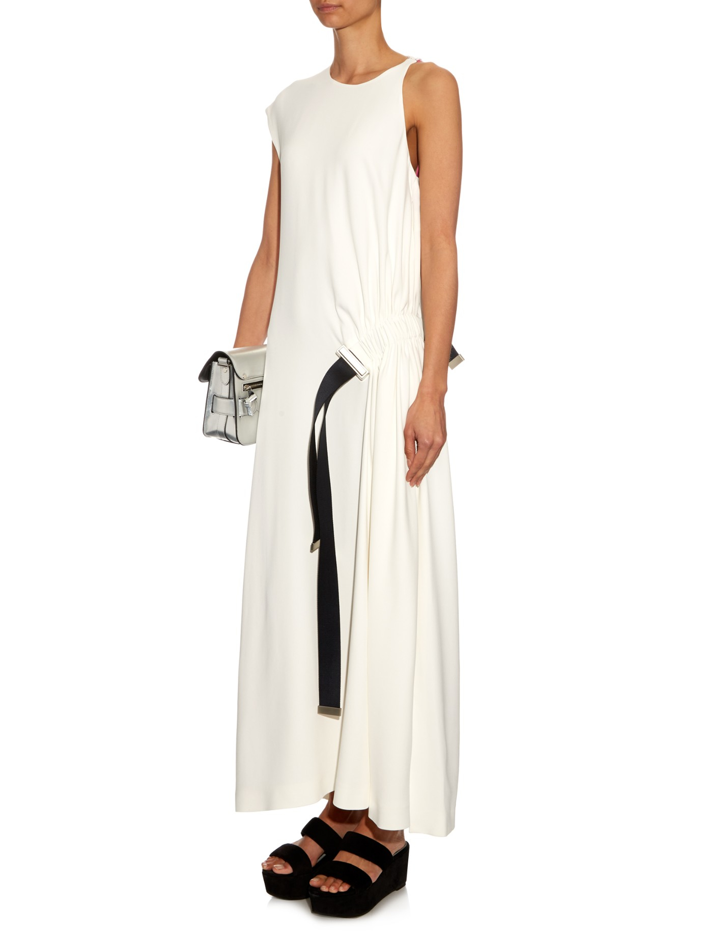 acne studios white dress