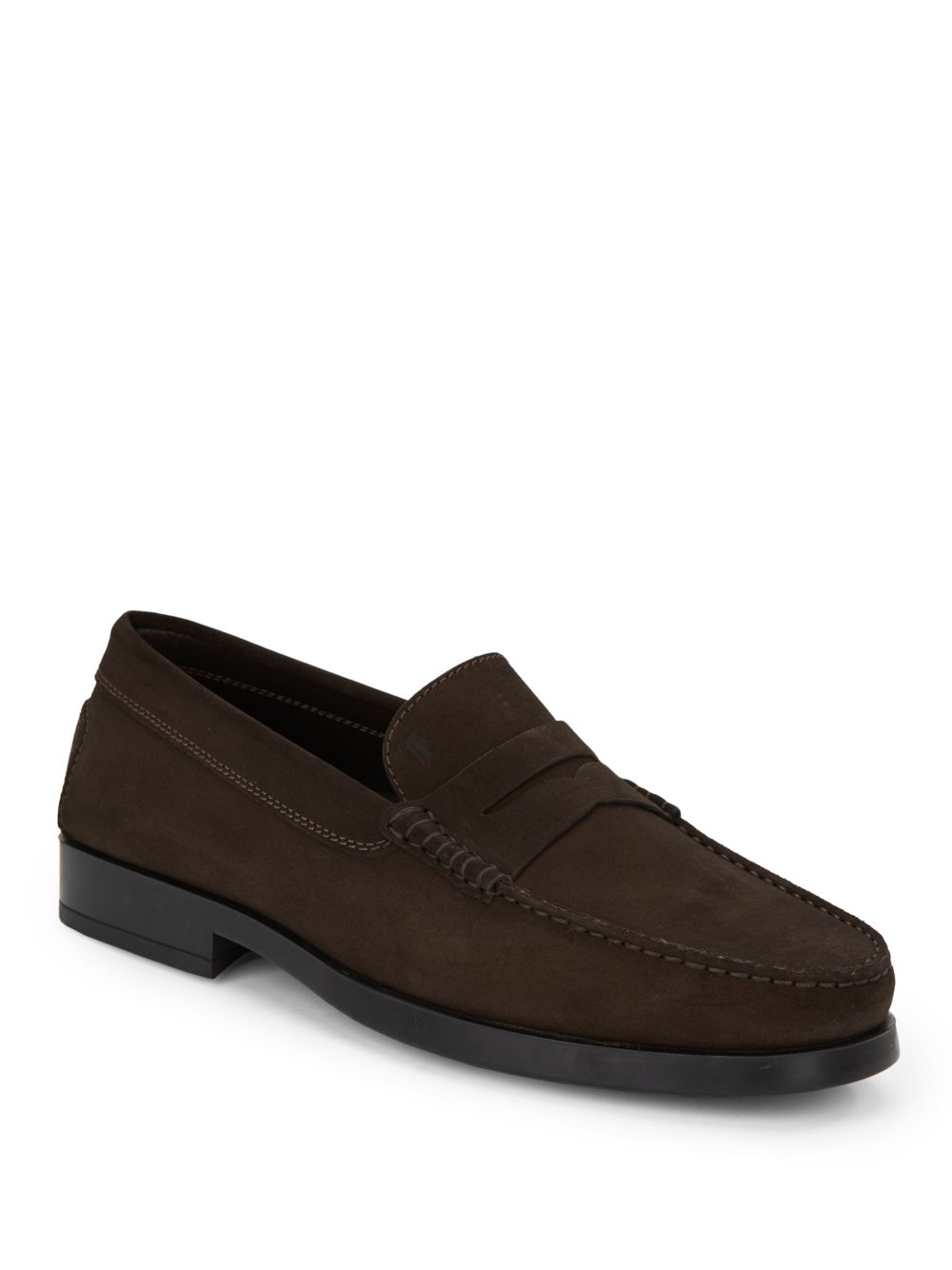 tod's suede moccasins