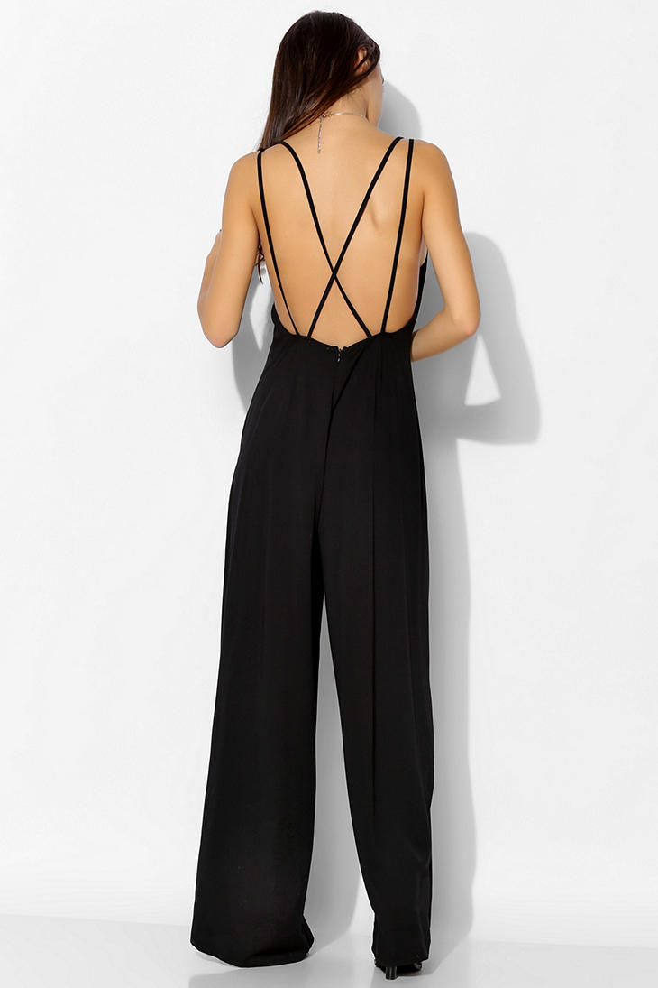urban outfitters jumpsuit black