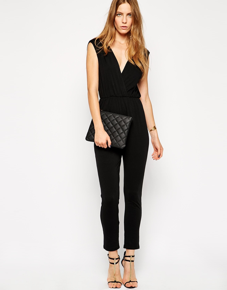 ax paris black jumpsuit