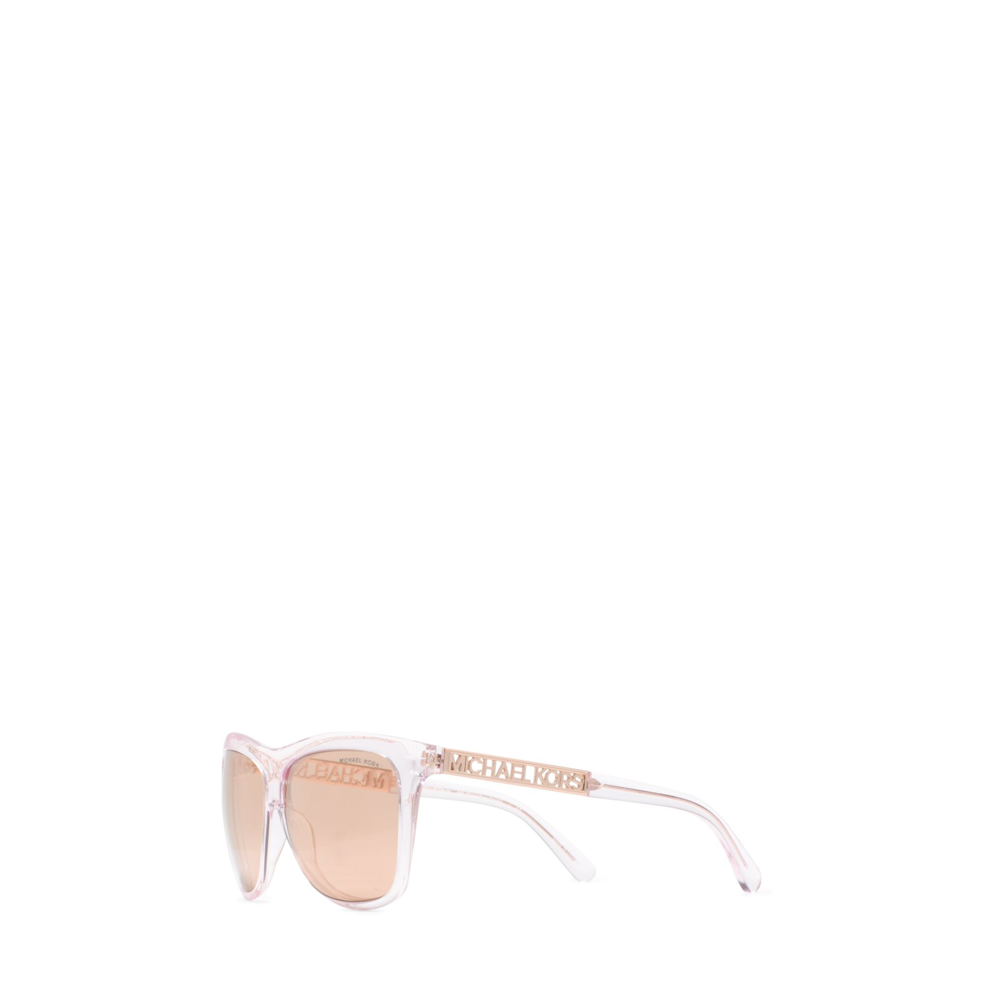 Michael Kors Mk6010 Benidorm 3014r1 Women's Sunglasses Gold Size 59 in Pink  - Lyst