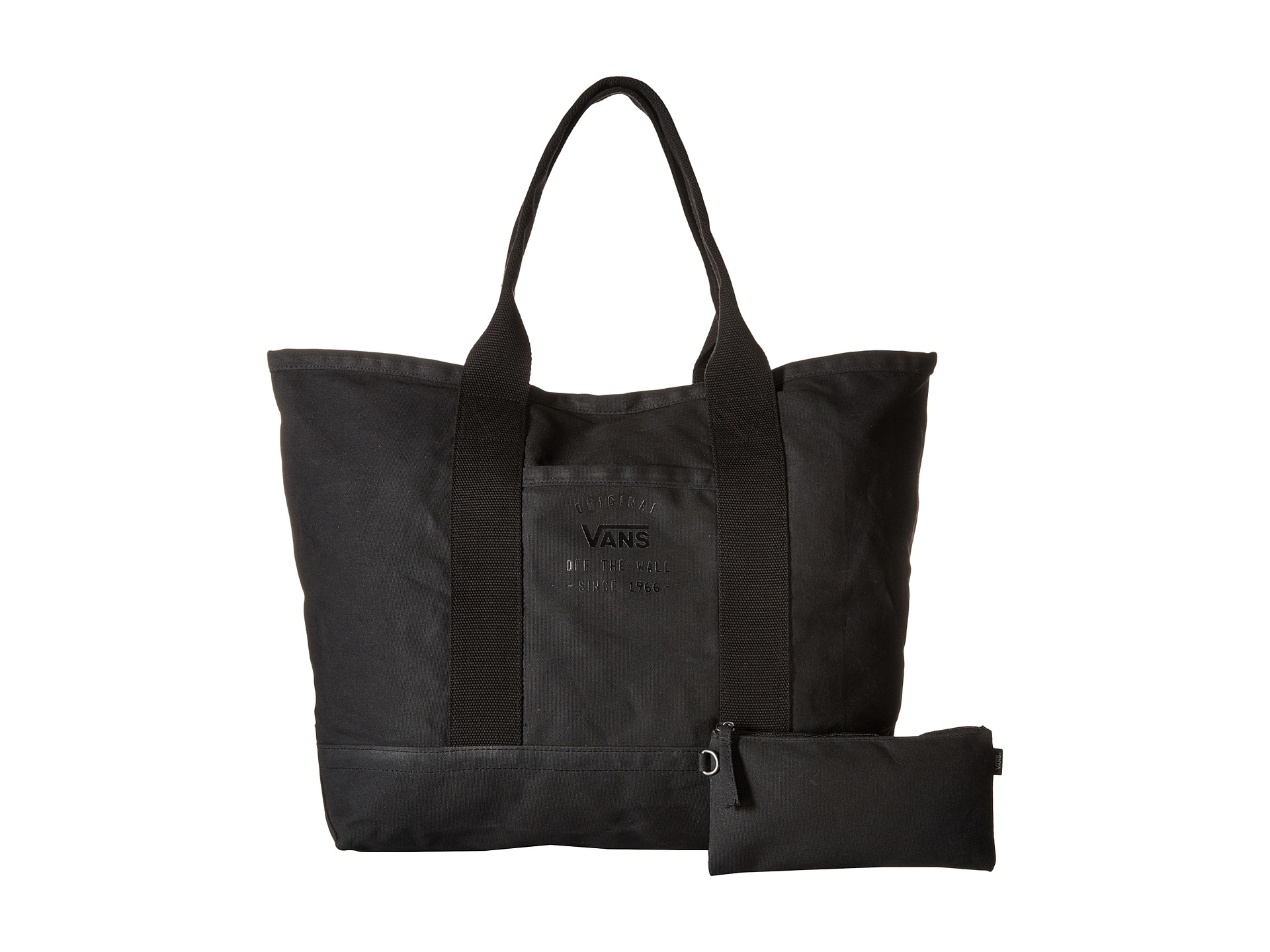 vans black tote bag