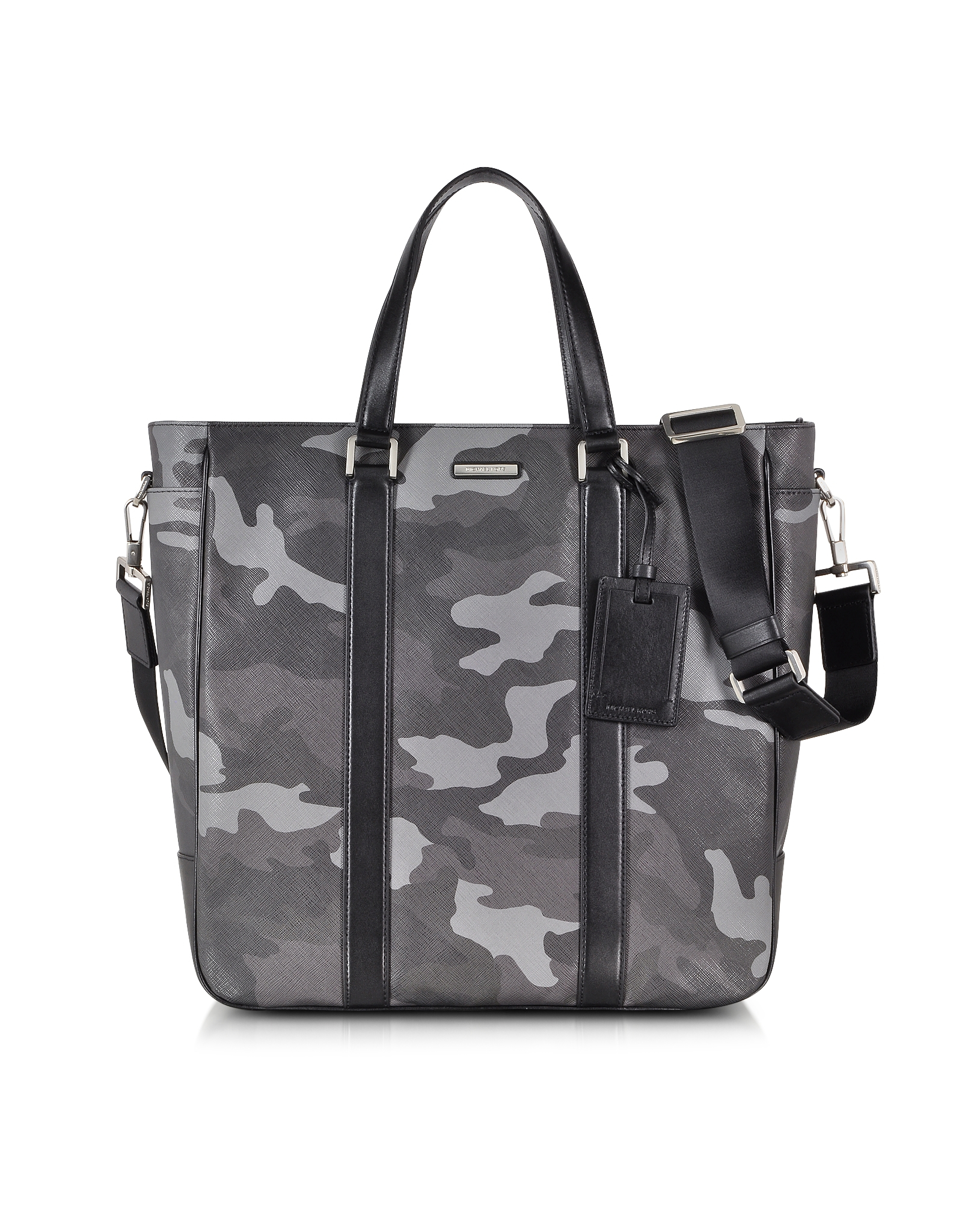 Michael kors Large Jet Set Men'S Camo Eco Leather Tote in Gray for Men ...