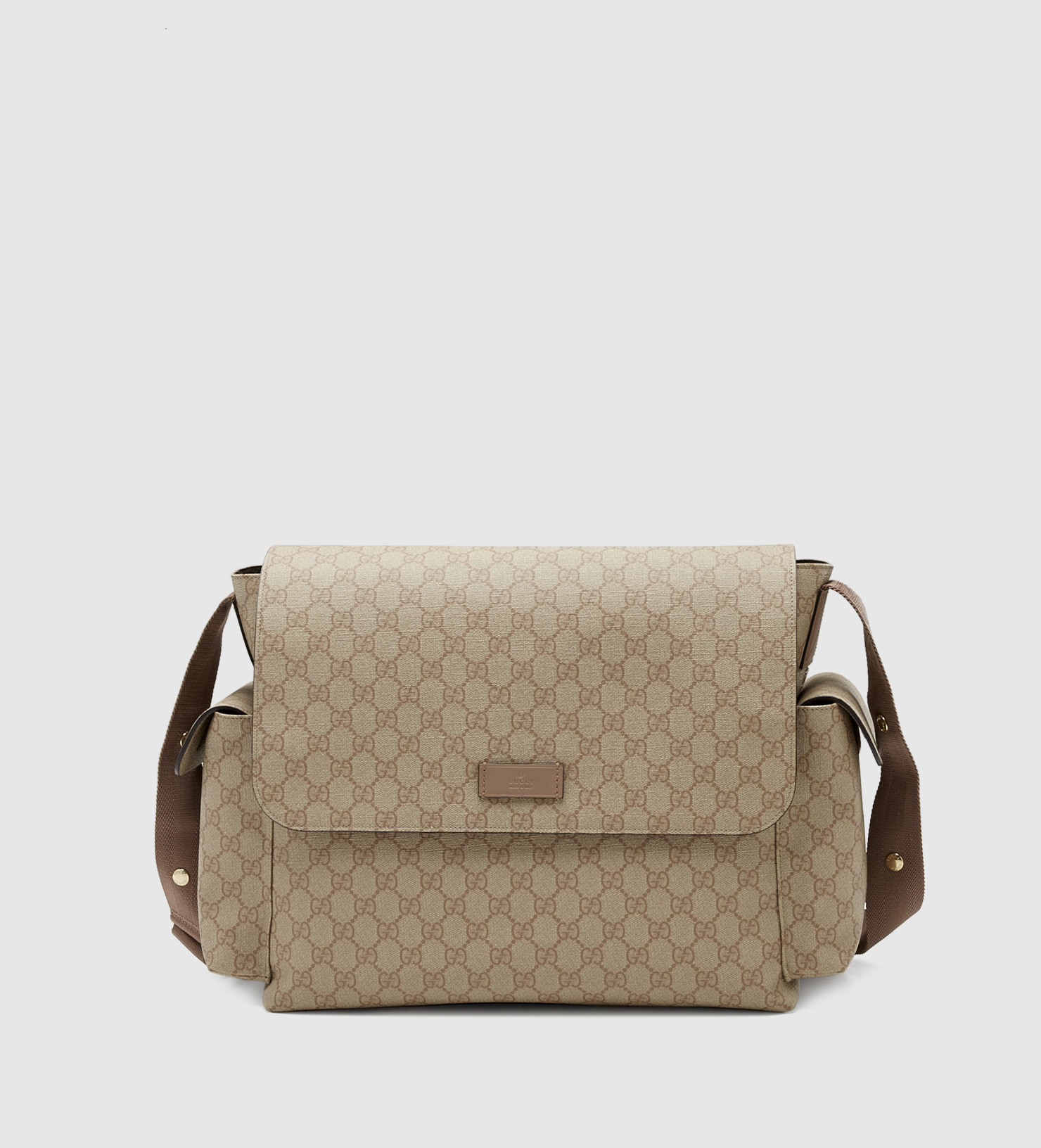 gucci gg supreme canvas diaper bag