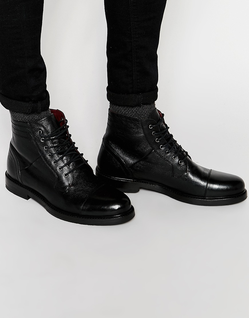 ted baker lace up boots