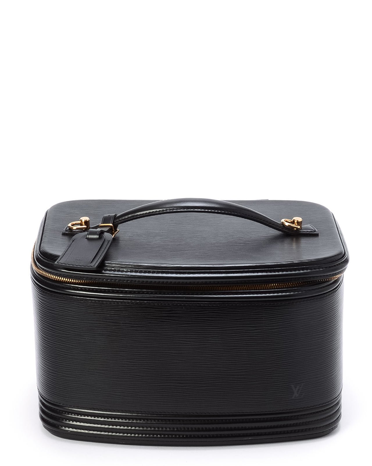 Lyst - Louis Vuitton Epi Nice Vanity Bag in Black