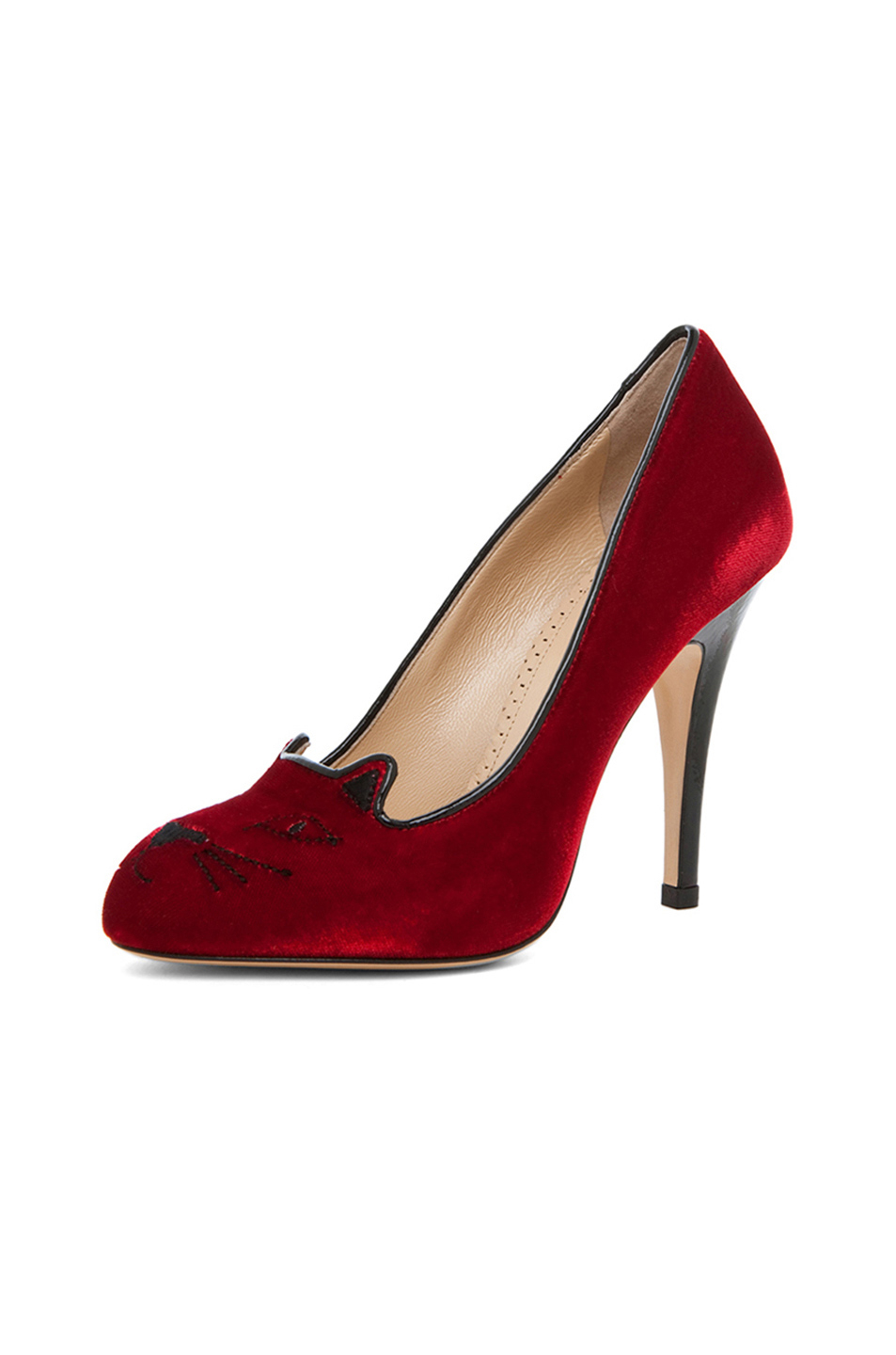 charlotte olympia red heels