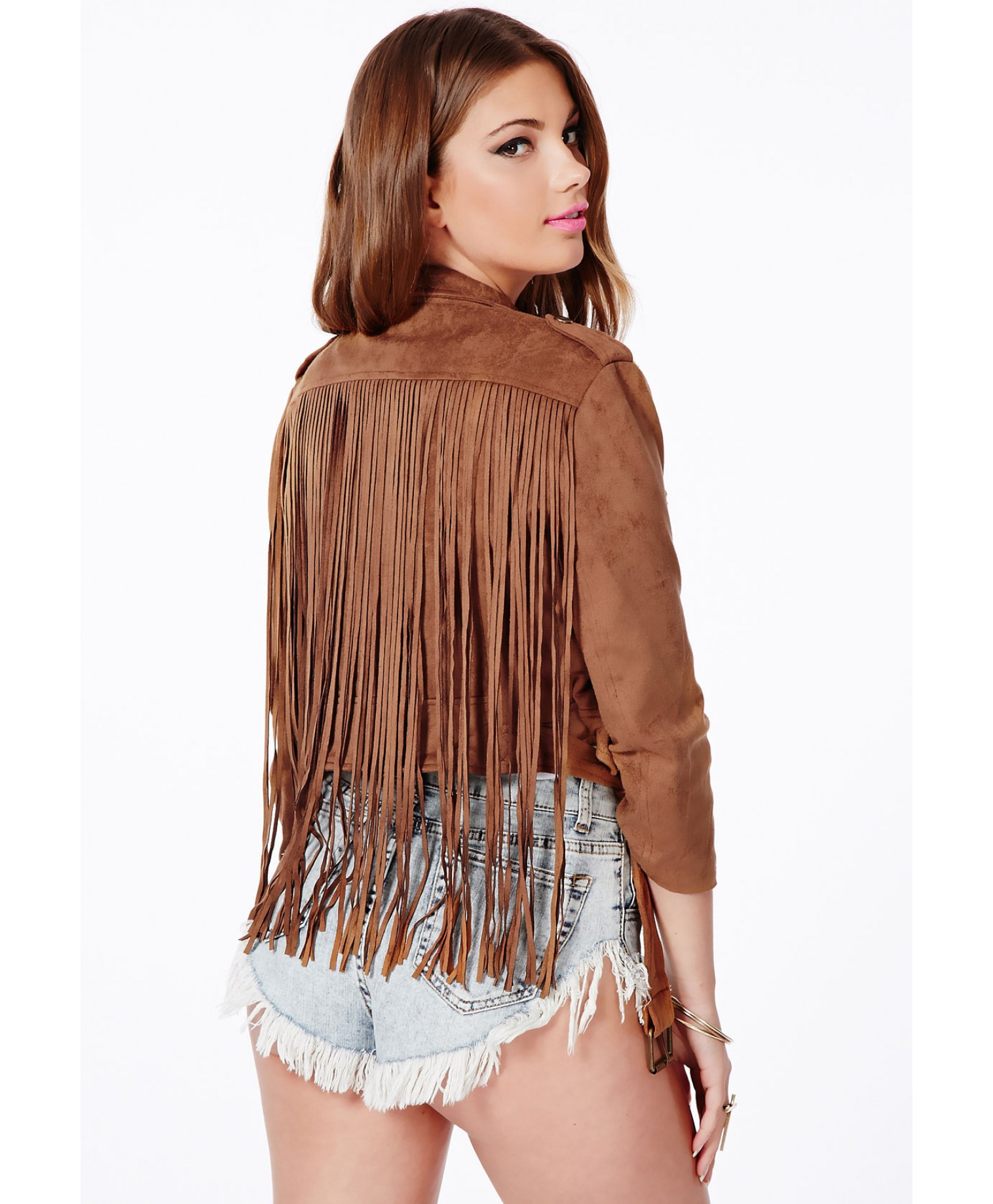 missguided tassel jacket
