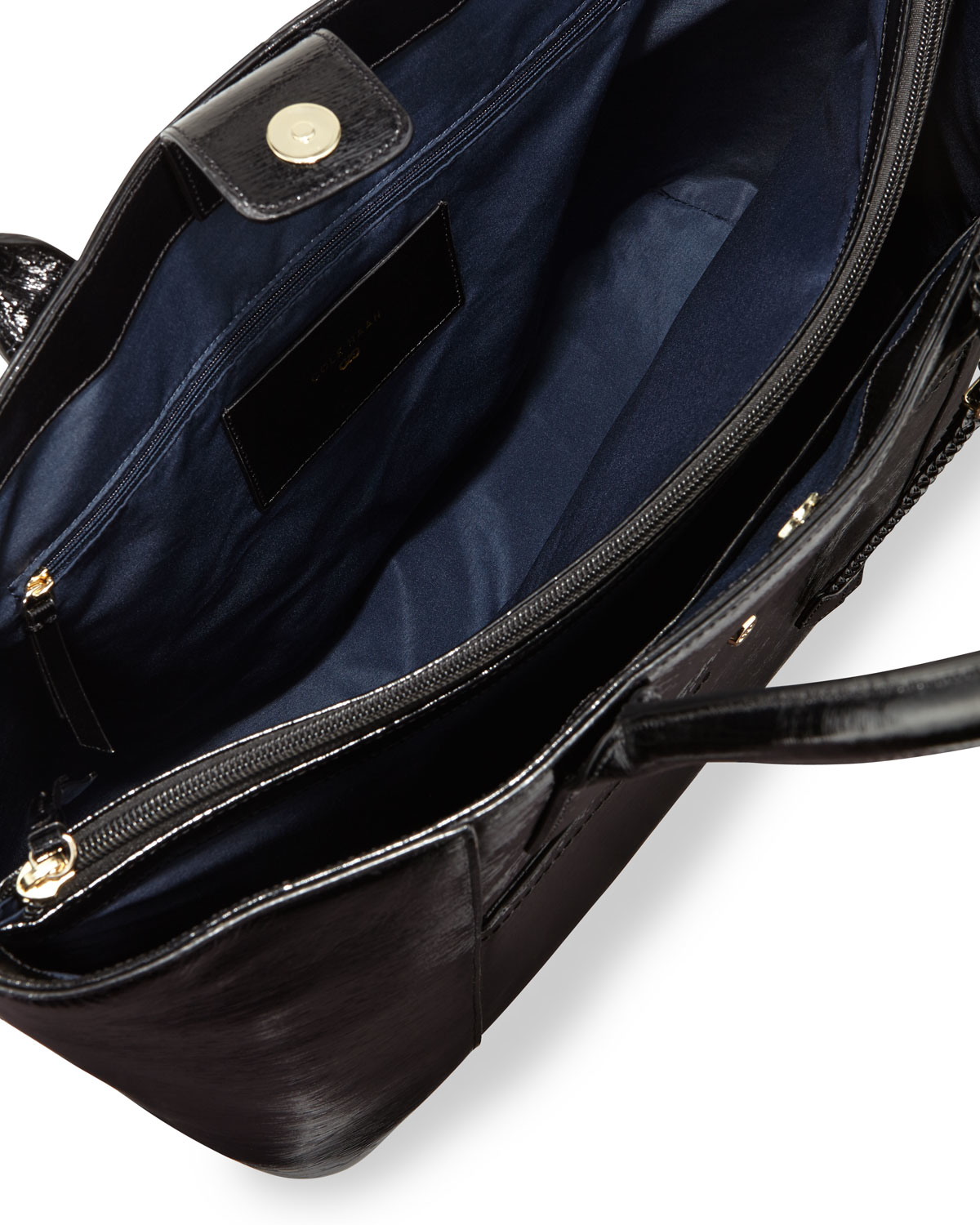 cole haan leather purse